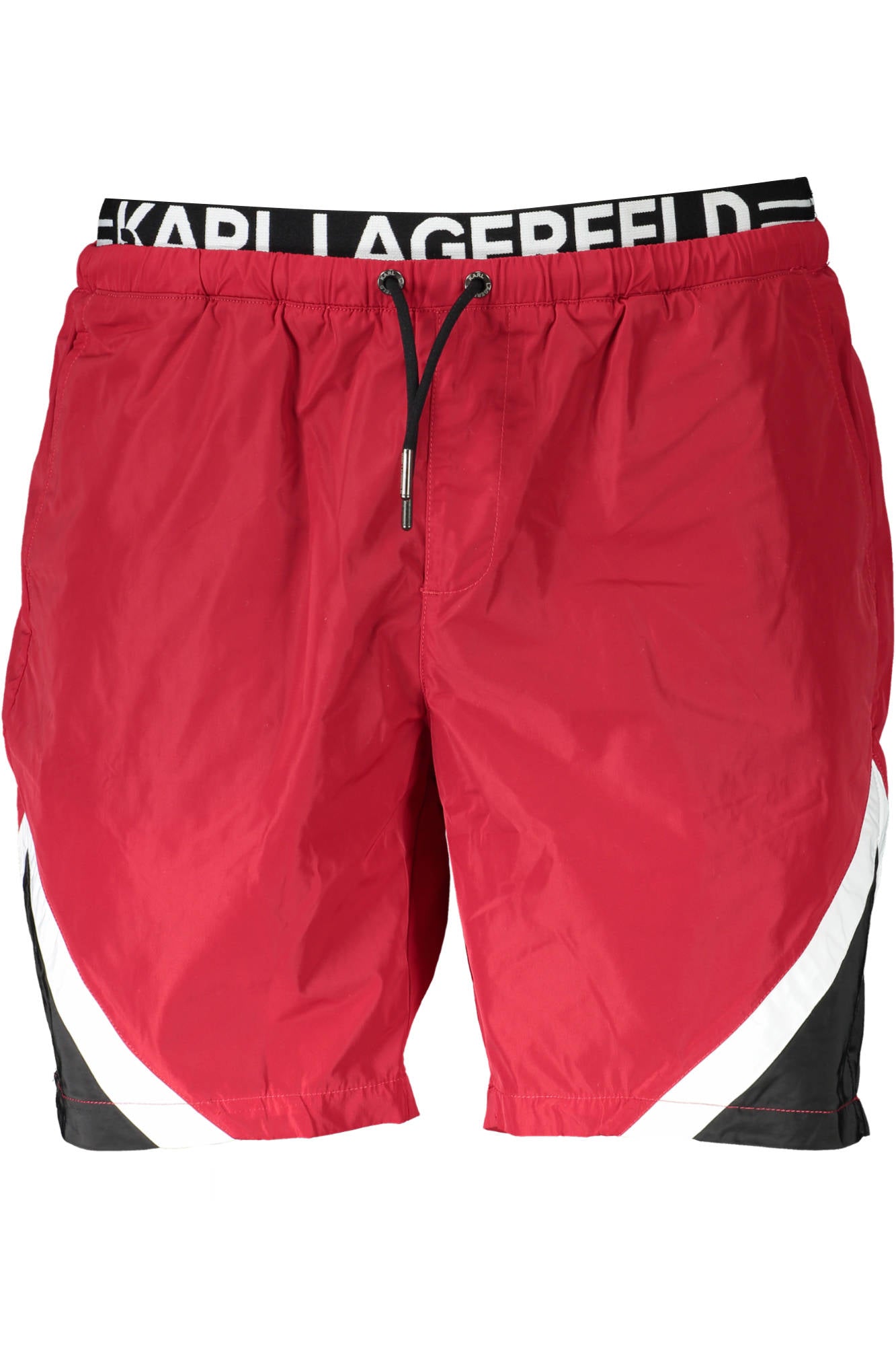 KARL LAGERFELD BEACHWEAR SWIMSUIT MEN'S BOTTOM RED