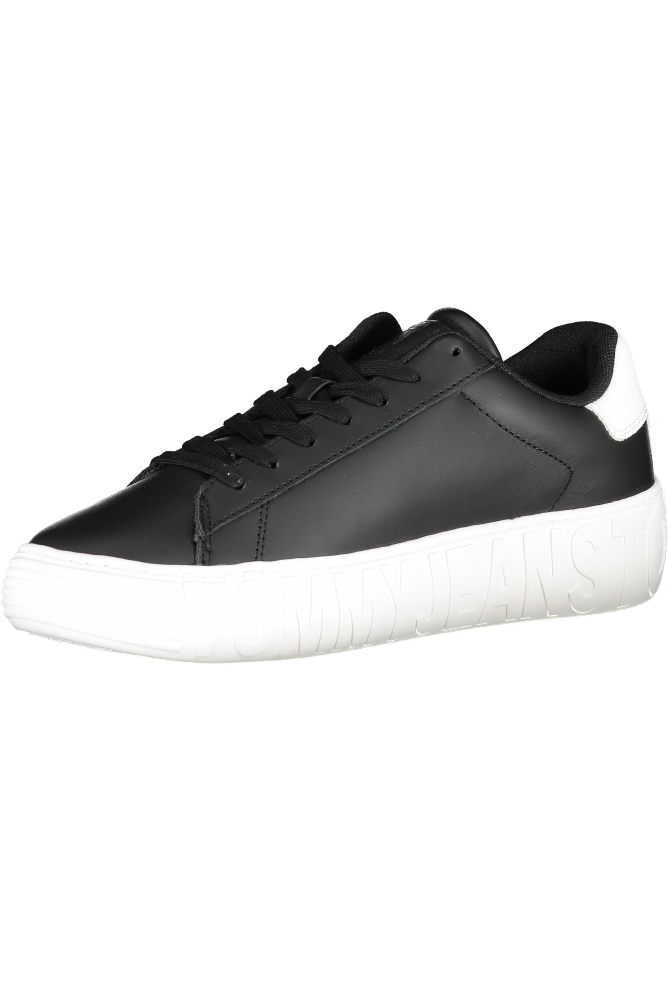 TOMMY HILFIGER BLACK MEN'S SPORTS SHOES