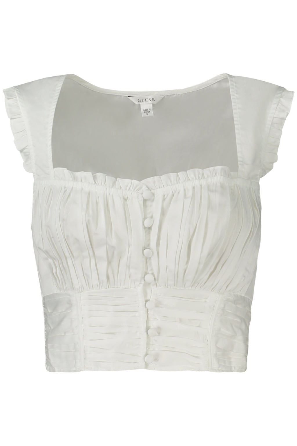GUESS JEANS TOP WOMEN WHITE