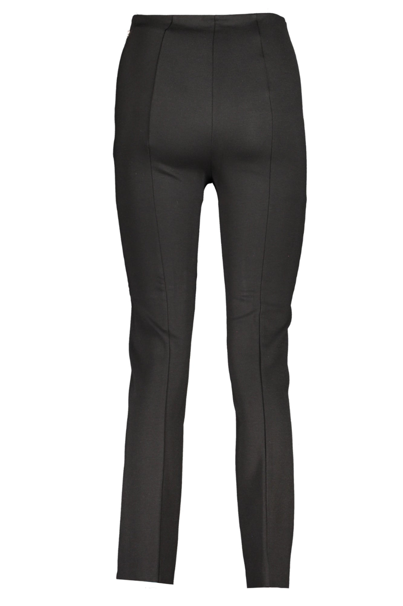 PATRIZIA PEPE BLACK WOMEN'S TROUSERS