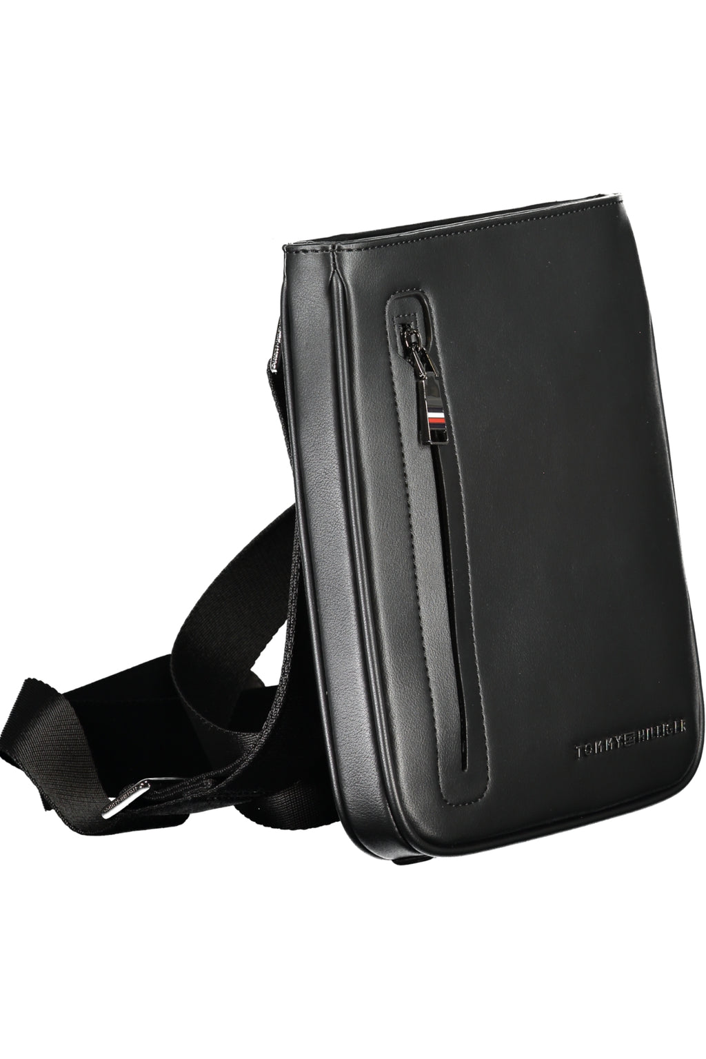 TOMMY HILFIGER MEN'S BLACK SHOULDER BAG