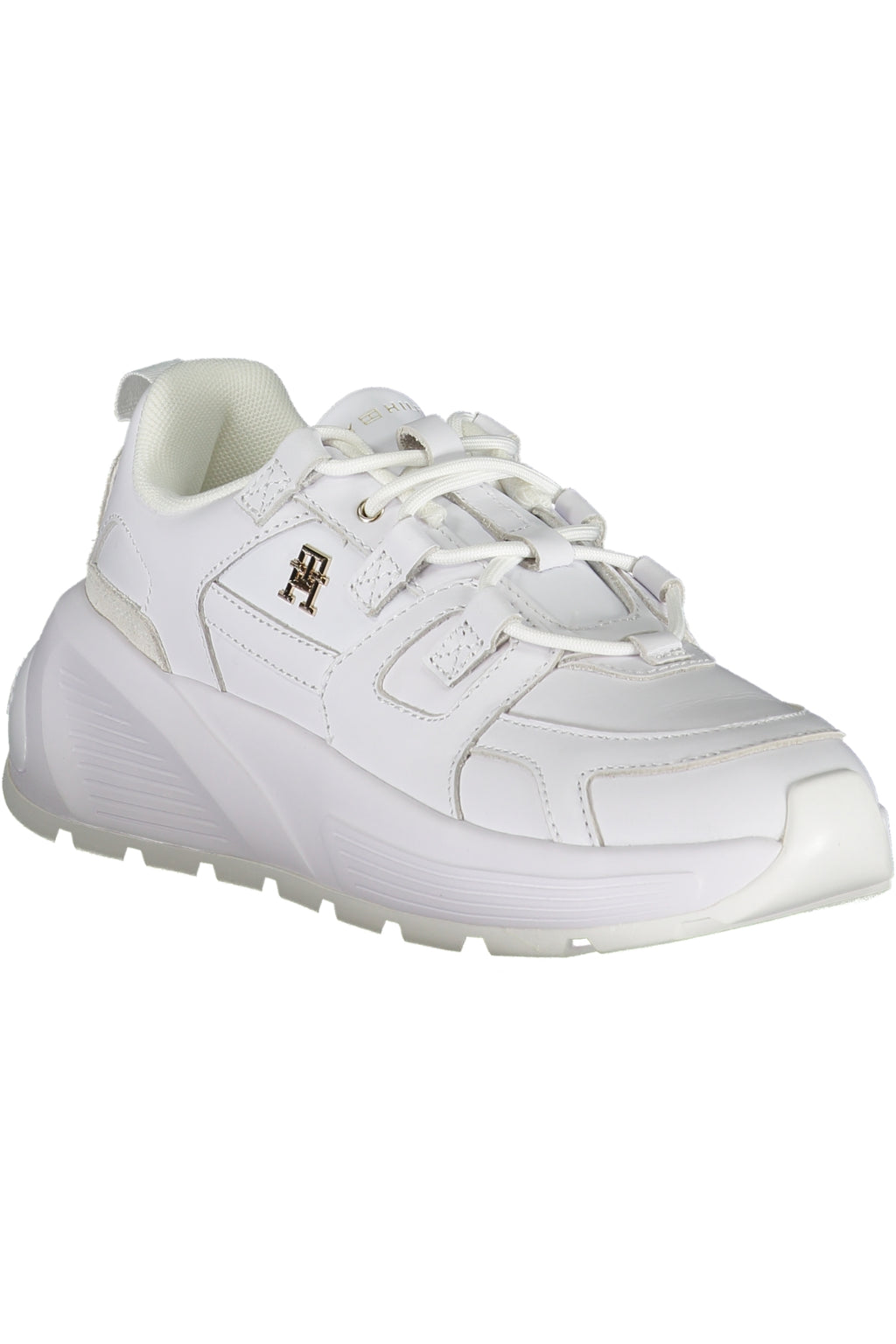 TOMMY HILFIGER WHITE WOMEN'S SPORTS SHOES