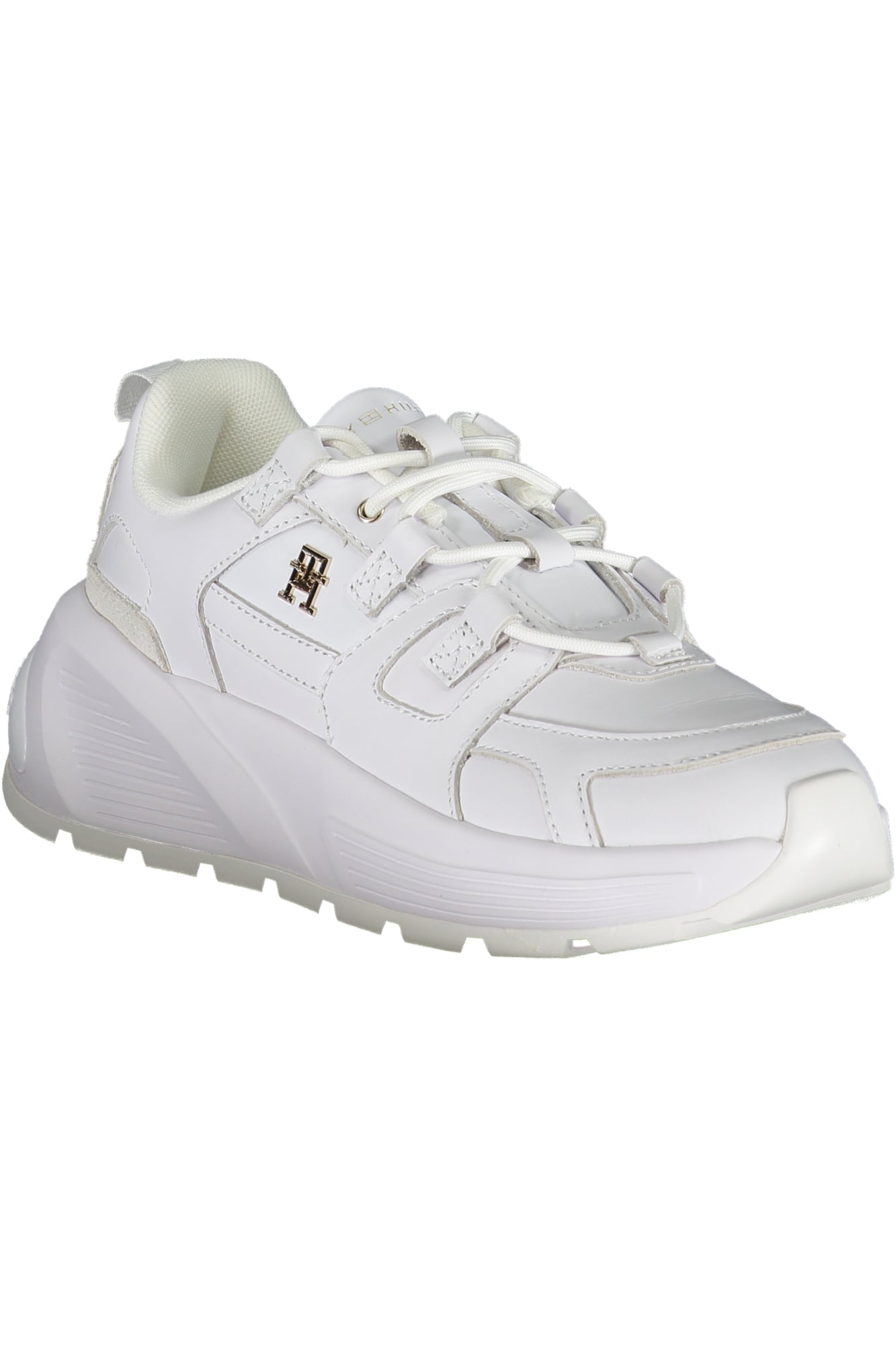 TOMMY HILFIGER WHITE WOMEN'S SPORTS SHOES