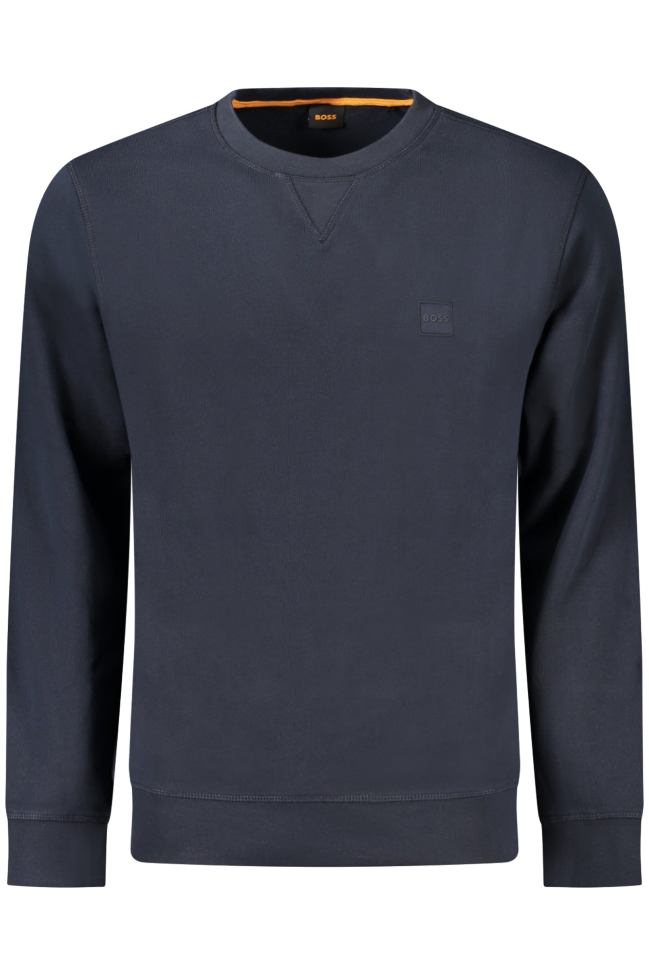 HUGO BOSS MEN'S ZIP-UP SWEATSHIRT BLUE