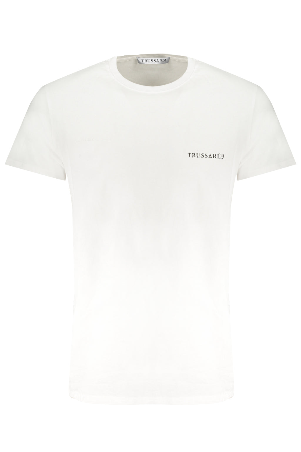 TRUSSARDI SHORT SLEEVED T-SHIRT MEN'S WHITE