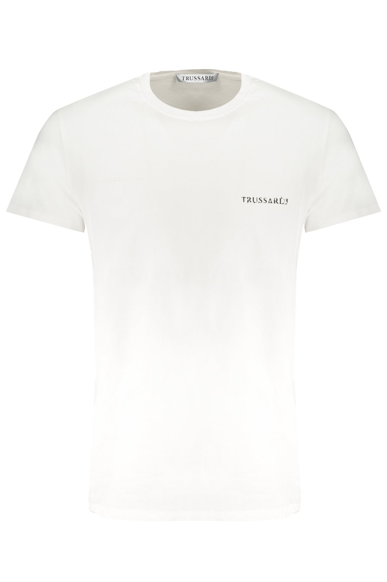 TRUSSARDI SHORT SLEEVED T-SHIRT MEN'S WHITE