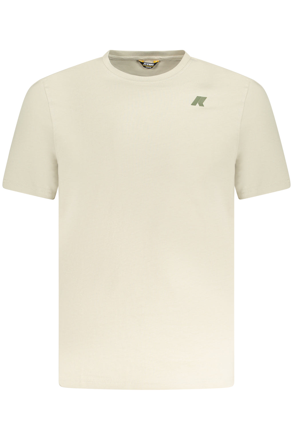 K-WAY SHORT SLEEVE T-SHIRT MEN BEIGE