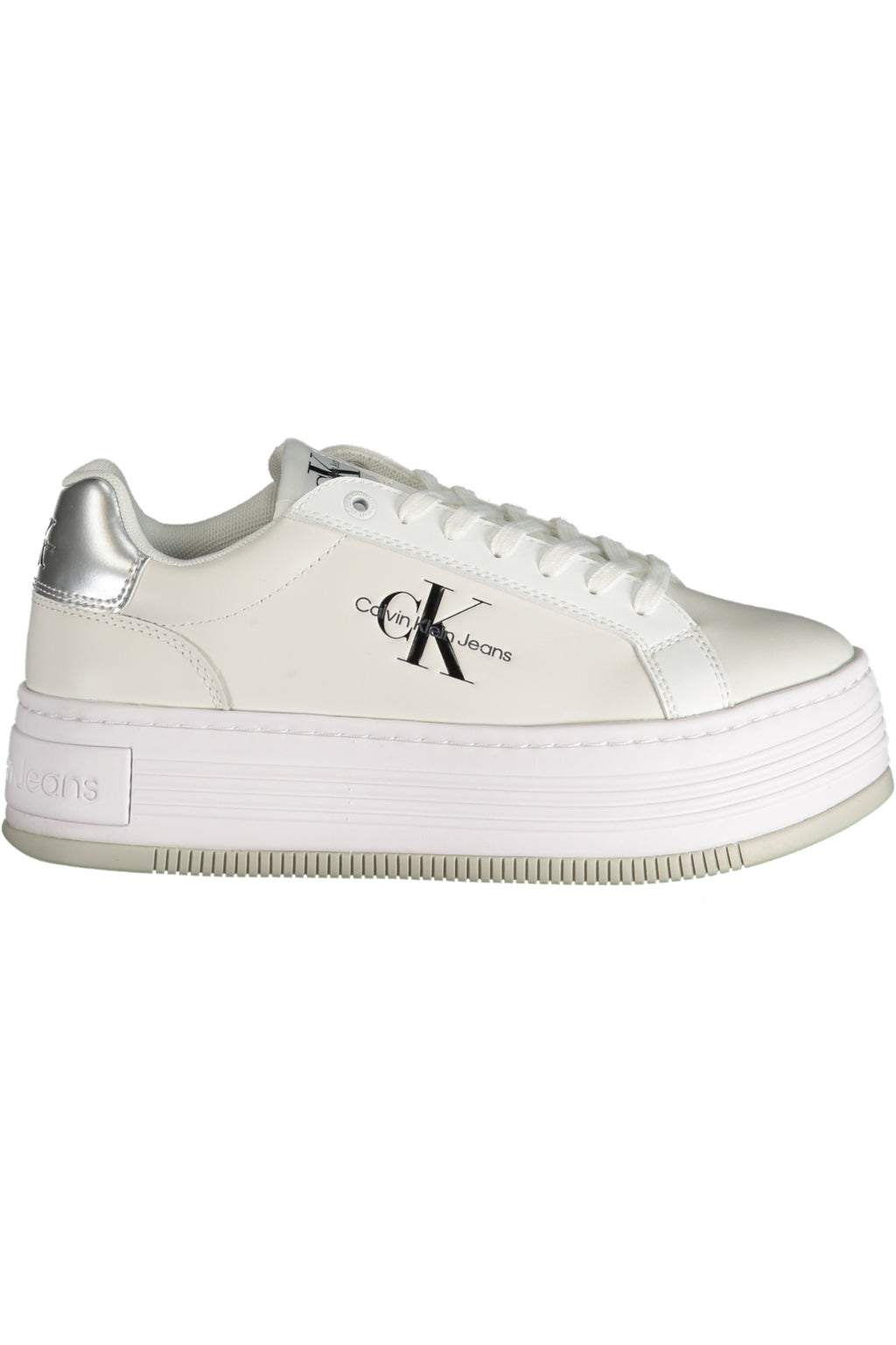 CALVIN KLEIN WHITE WOMEN'S SPORTS SHOES