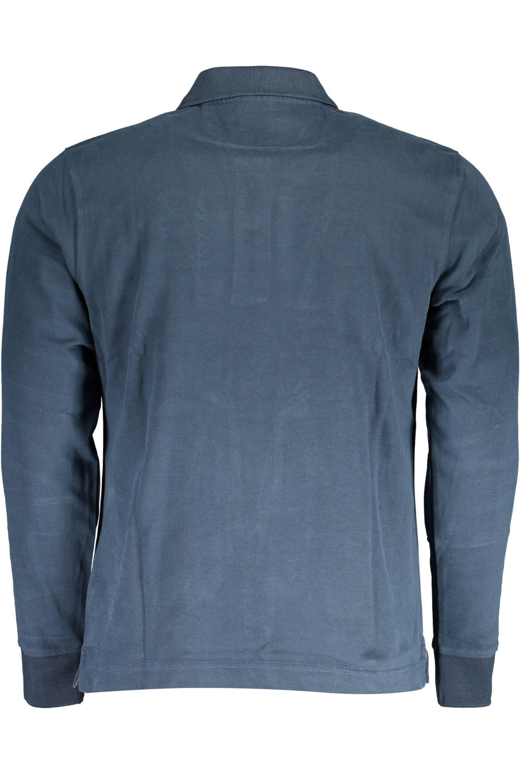LA MARTINA LONG SLEEVE POLO MEN BLUE