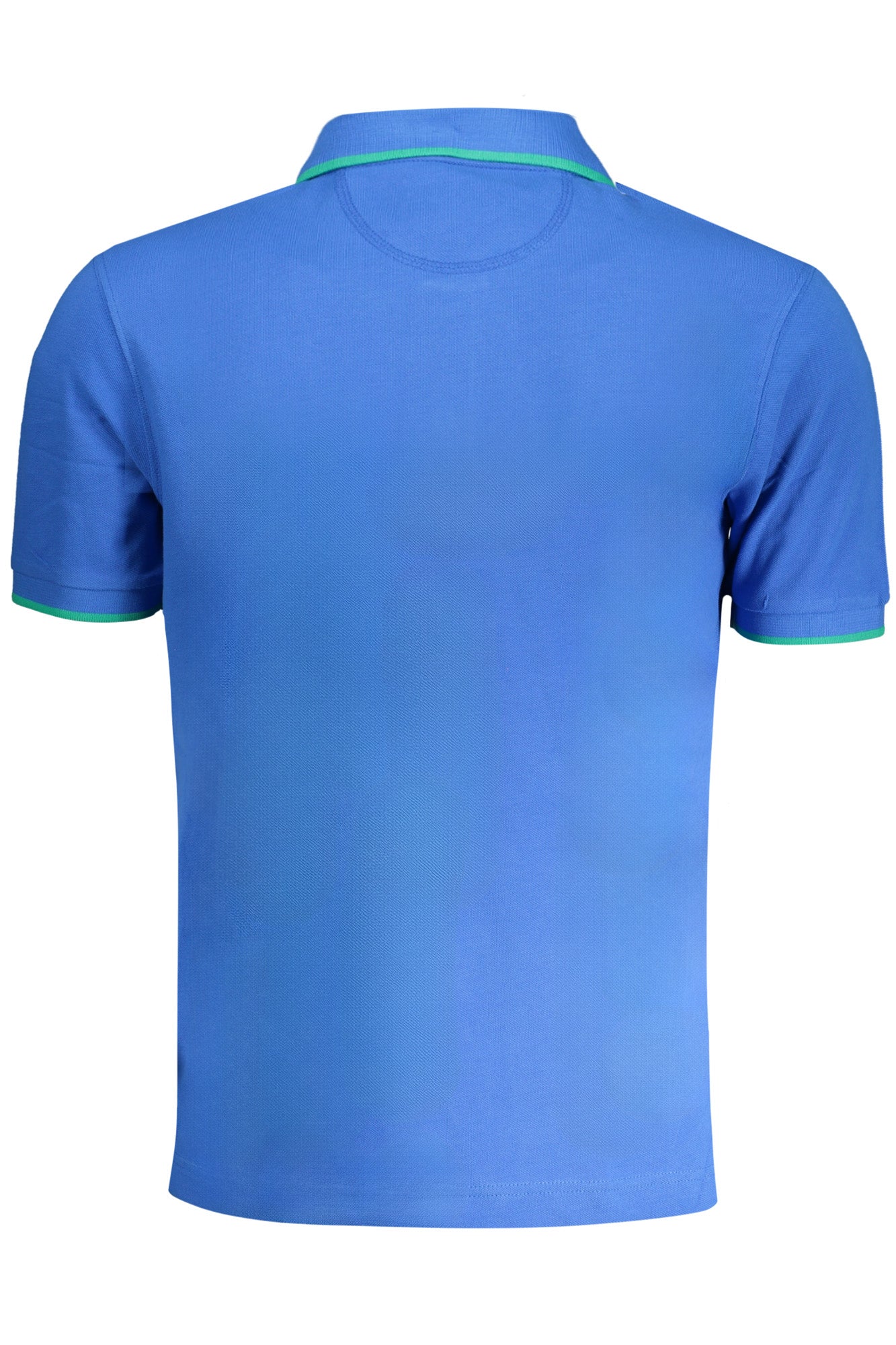 LA MARTINA MEN'S BLUE SHORT SLEEVED POLO SHIRT