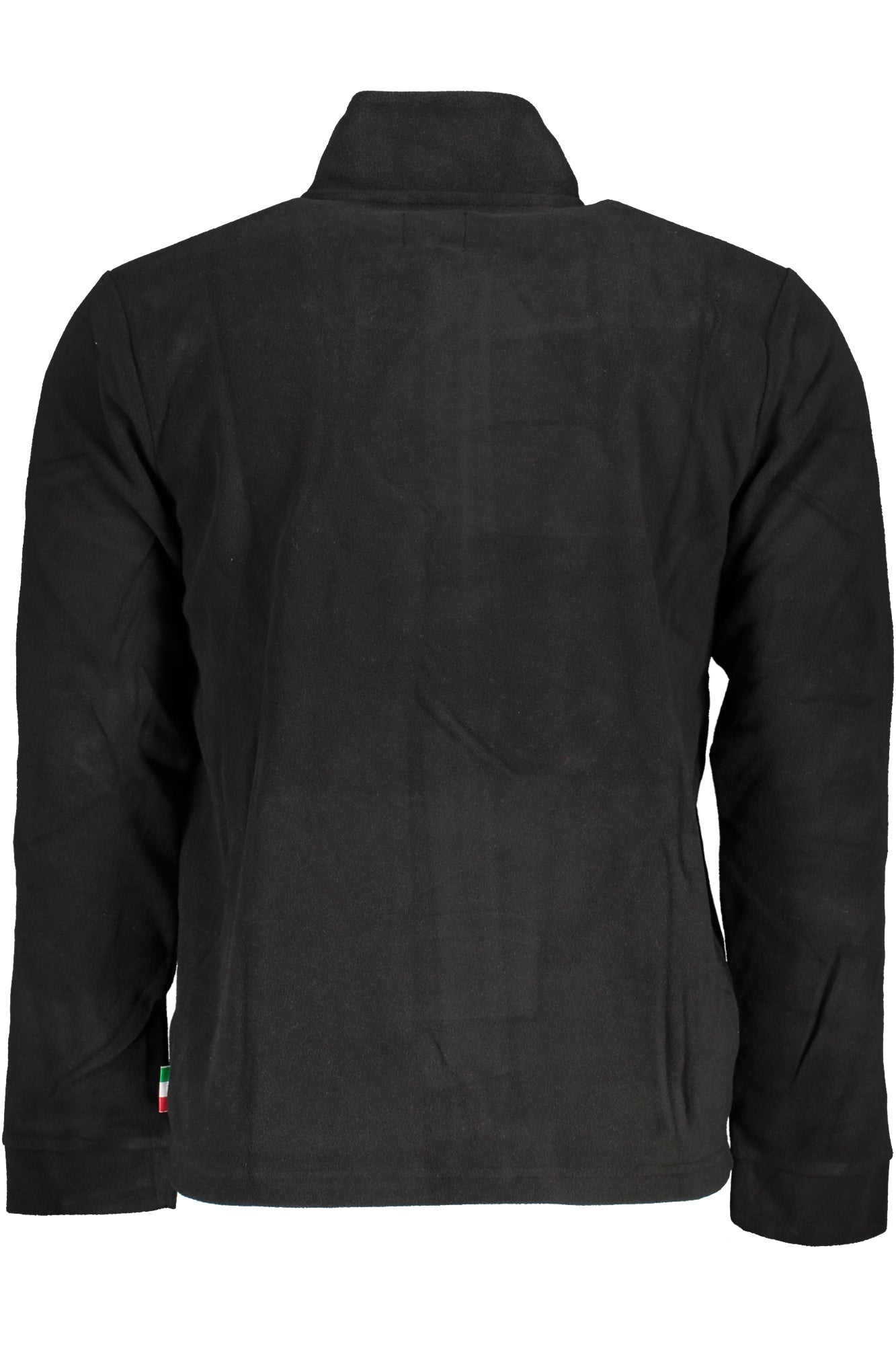 GIAN MARCO VENTURI MEN'S BLACK ZIP SWEATSHIRT