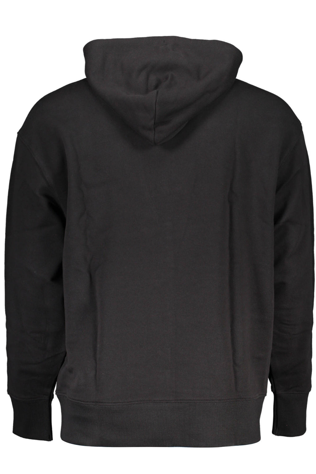 TOMMY HILFIGER MEN'S BLACK ZIPLESS SWEATSHIRT
