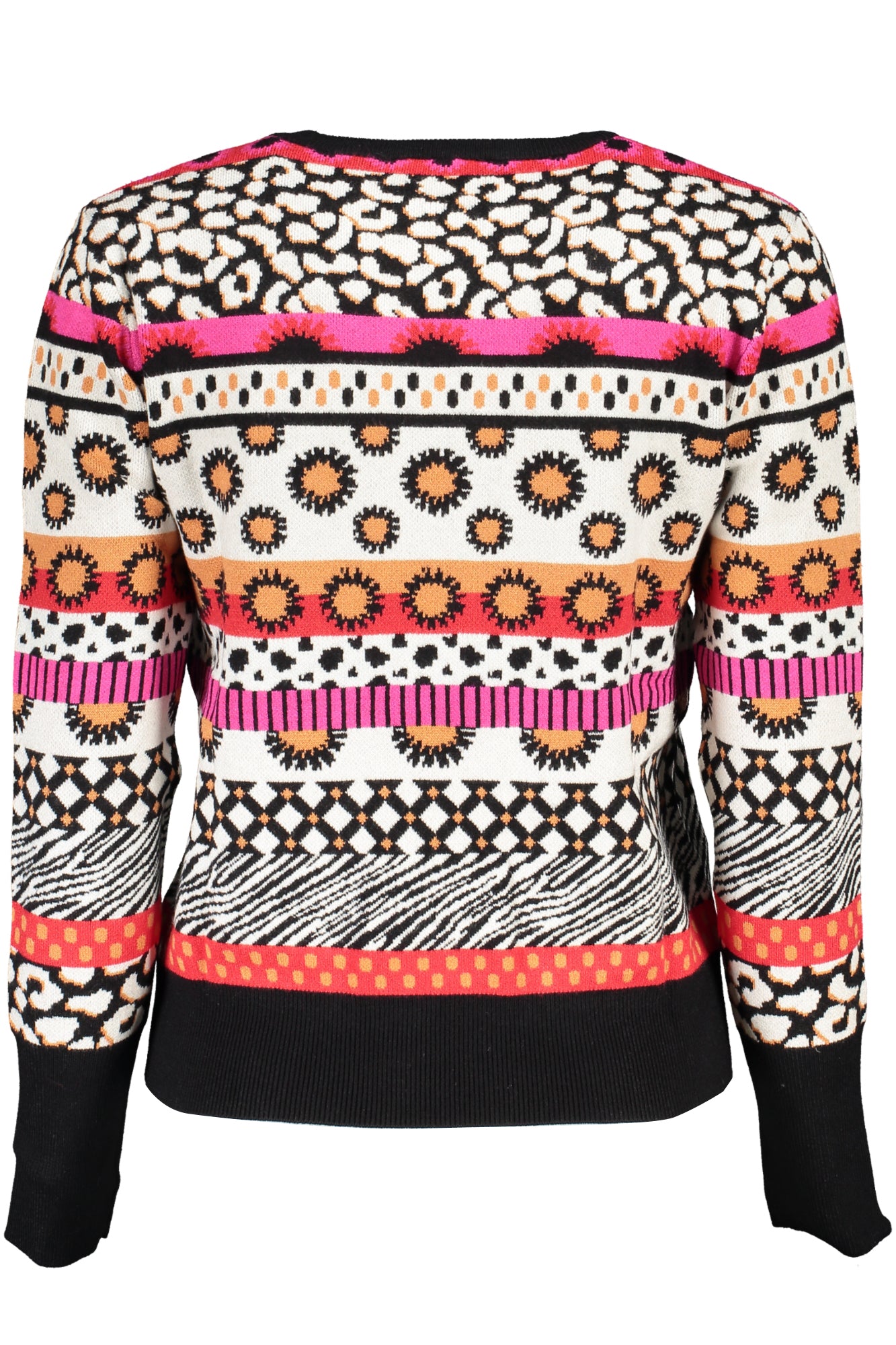 DESIGUAL PINK WOMEN'S SWEATER