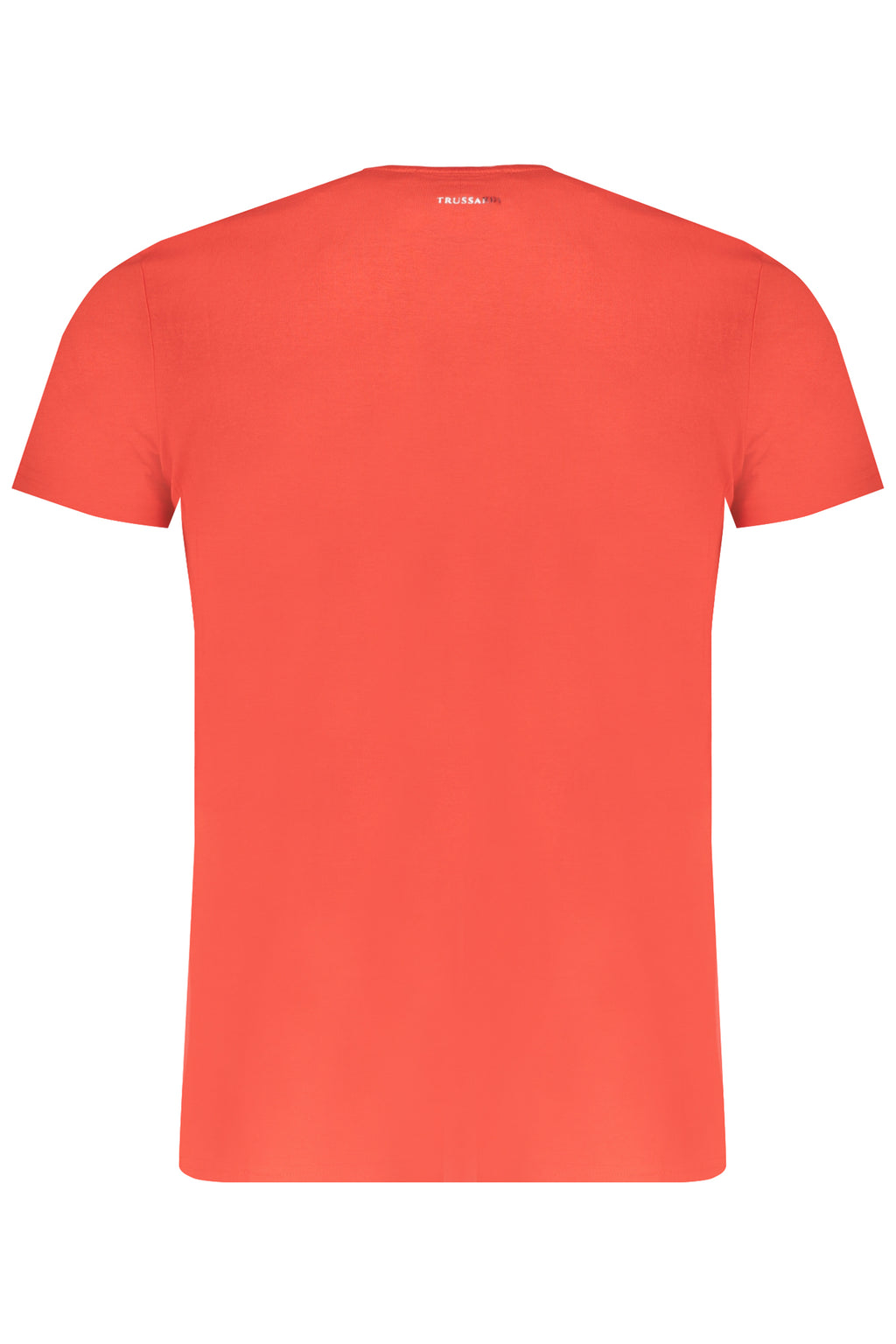 TRUSSARDI MEN'S SHORT SLEEVE T-SHIRT RED