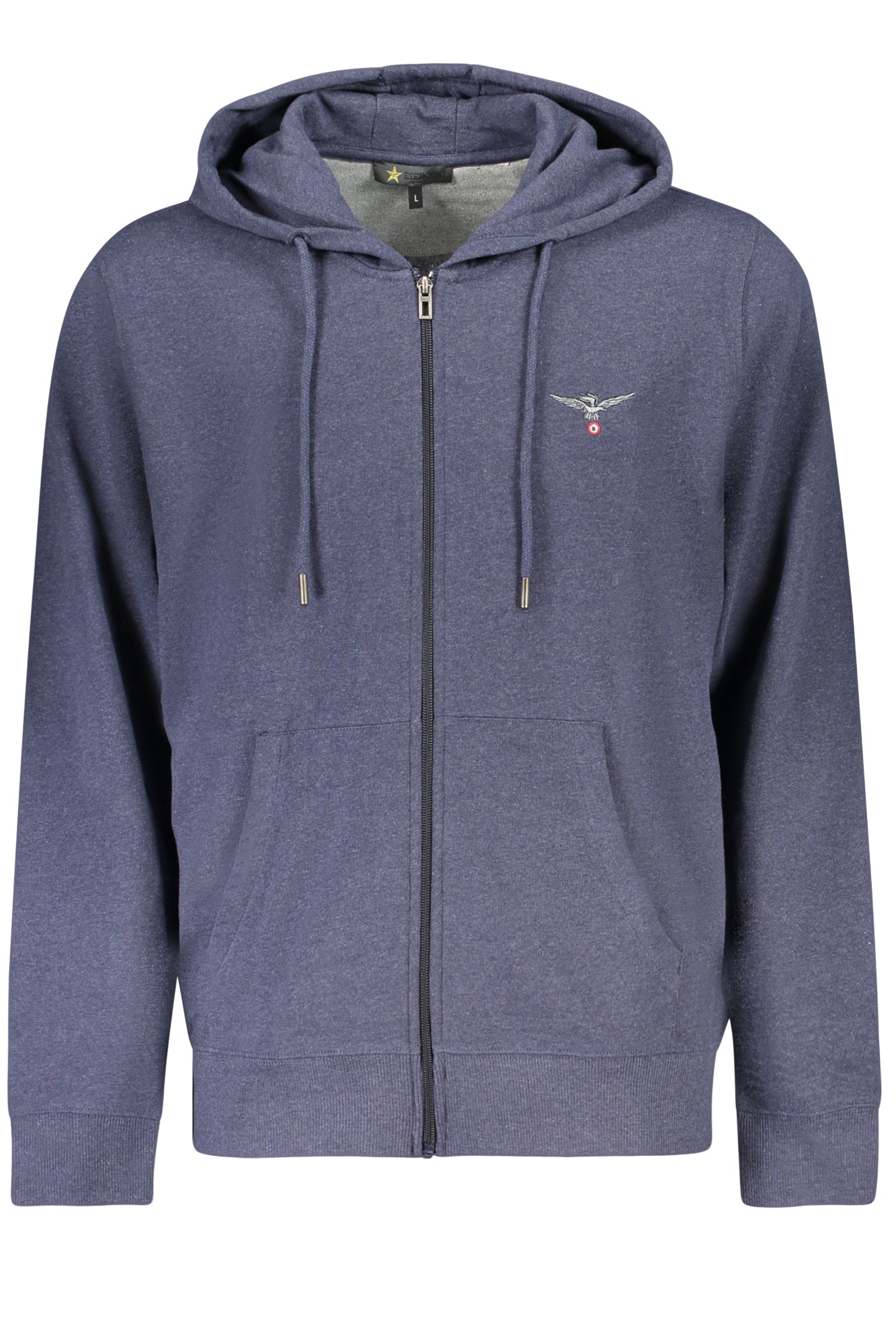 MILITARY ACADEMY MEN'S BLUE ZIP-UP SWEATSHIRT