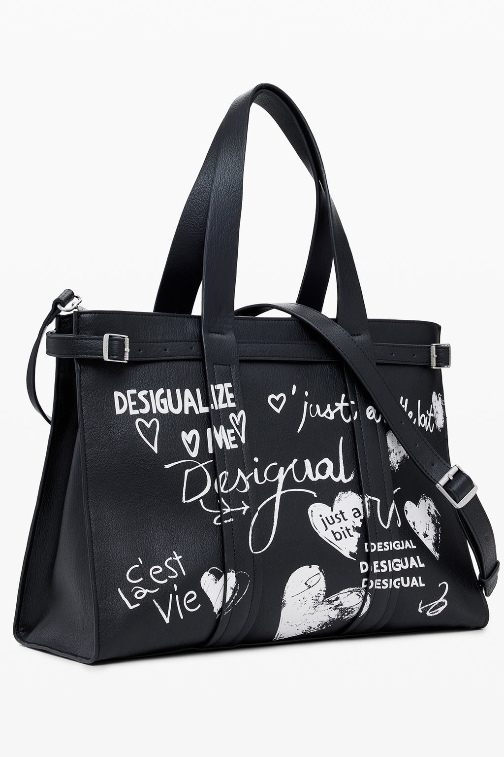 DESIGUAL WOMEN'S BLACK BAG