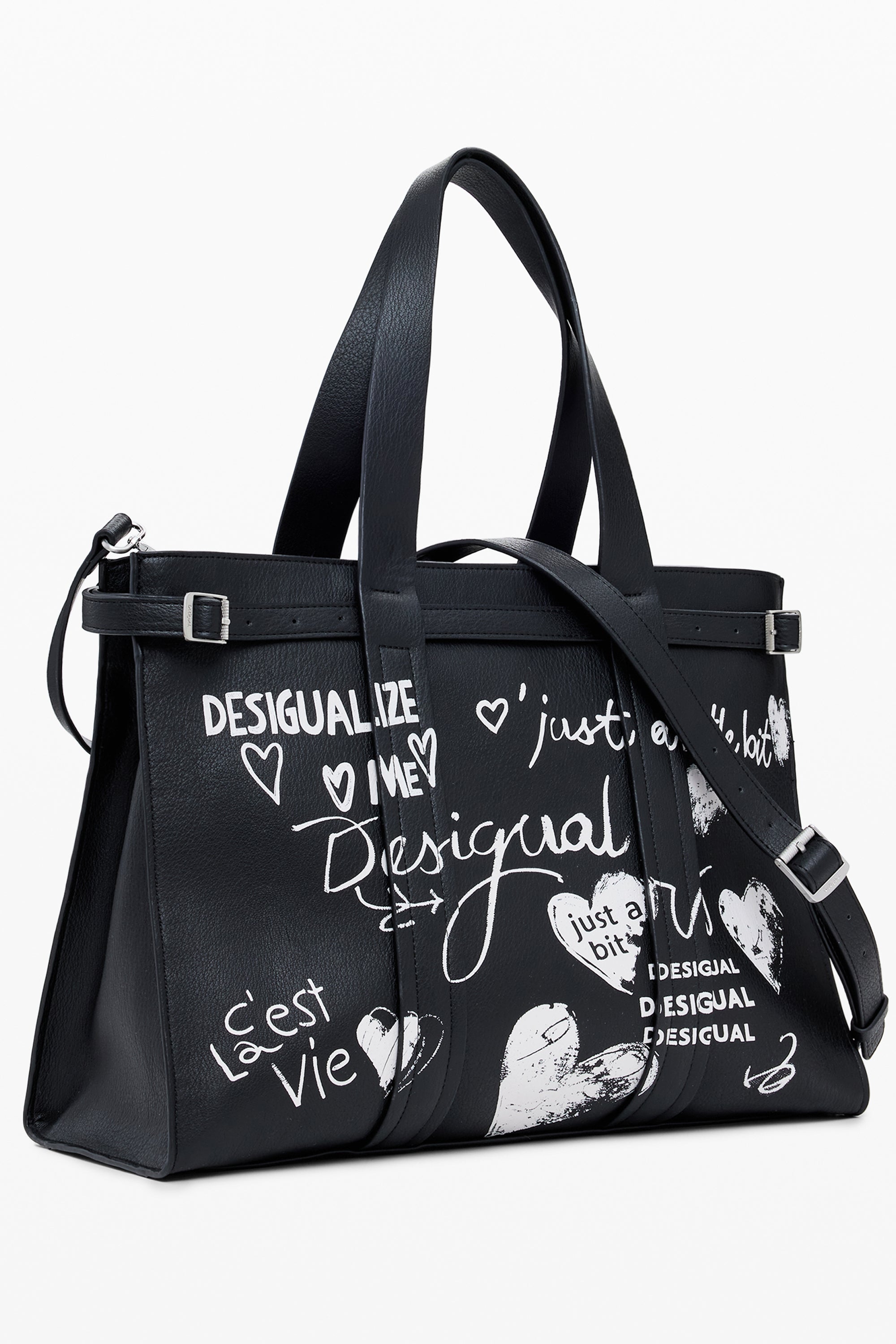 DESIGUAL WOMEN'S BLACK BAG