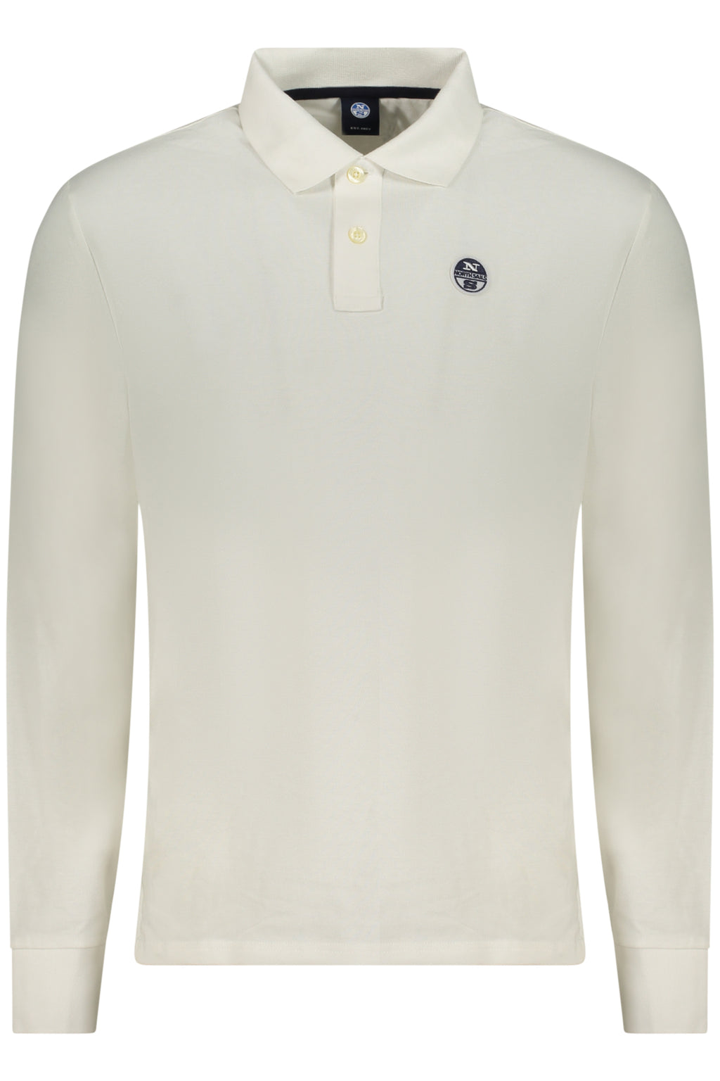 NORTH SAILS LONG SLEEVE POLO MEN WHITE