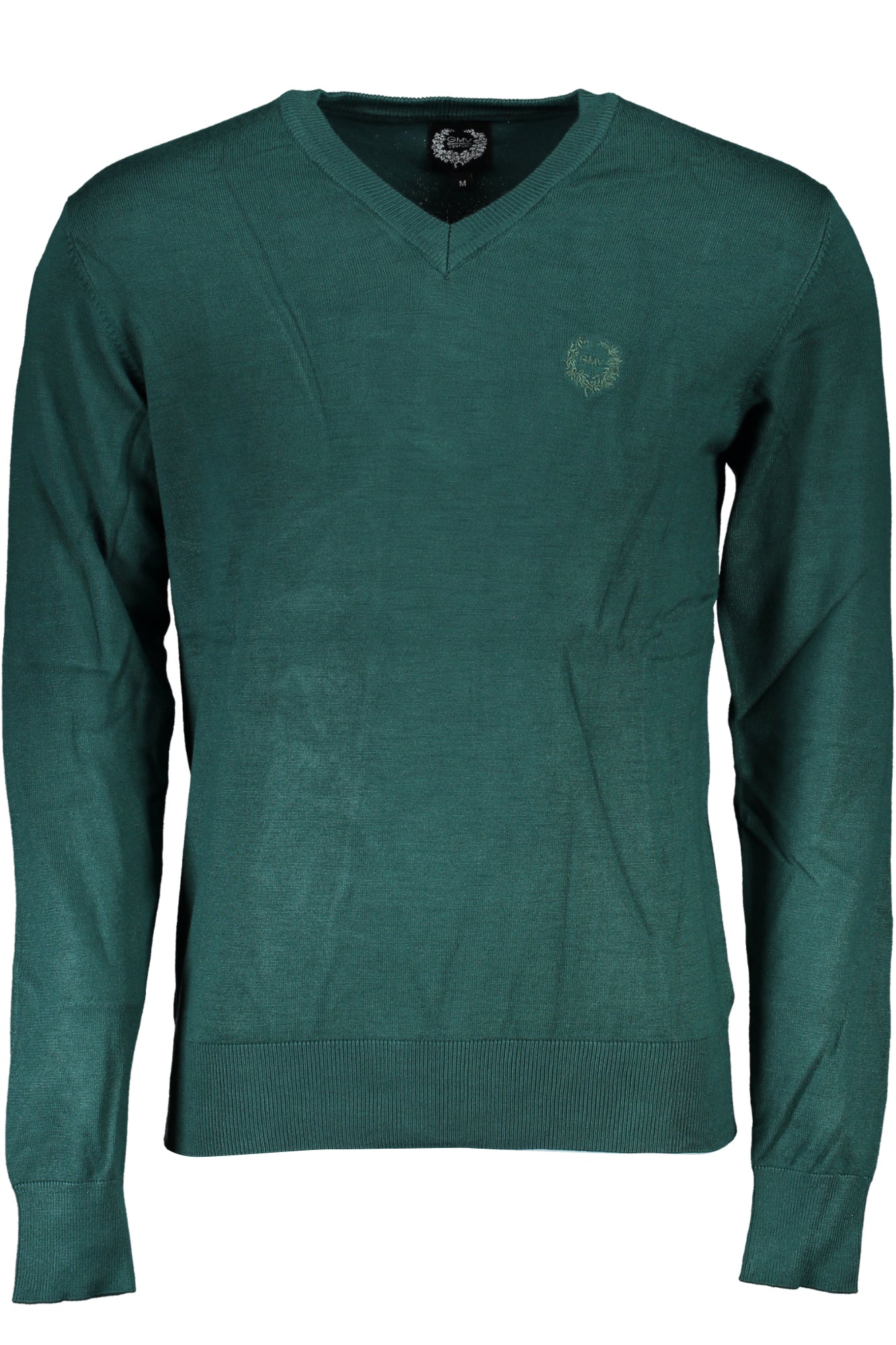 GIAN MARCO VENTURI MEN'S GREEN SWEATER