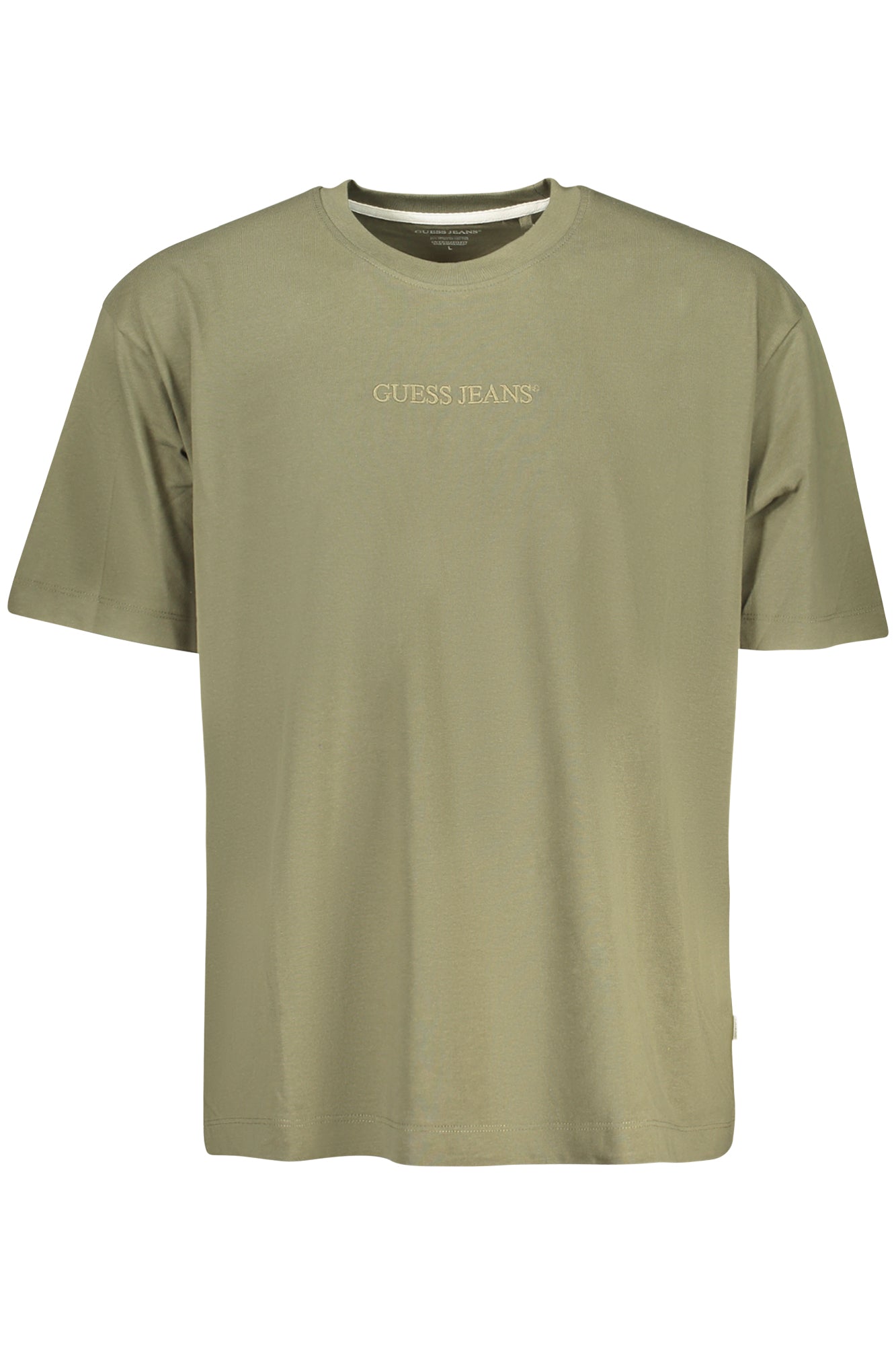 GUESS JEANS SHORT SLEEVE T-SHIRT MEN GREEN