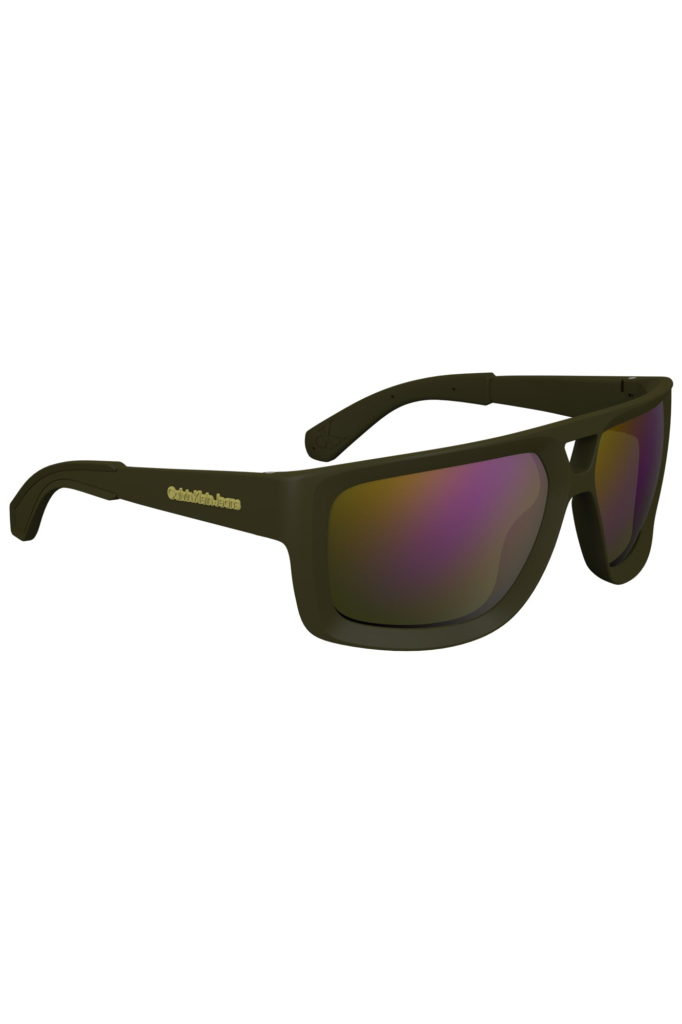 CALVIN KLEIN MEN'S SUNGLASSES GREEN