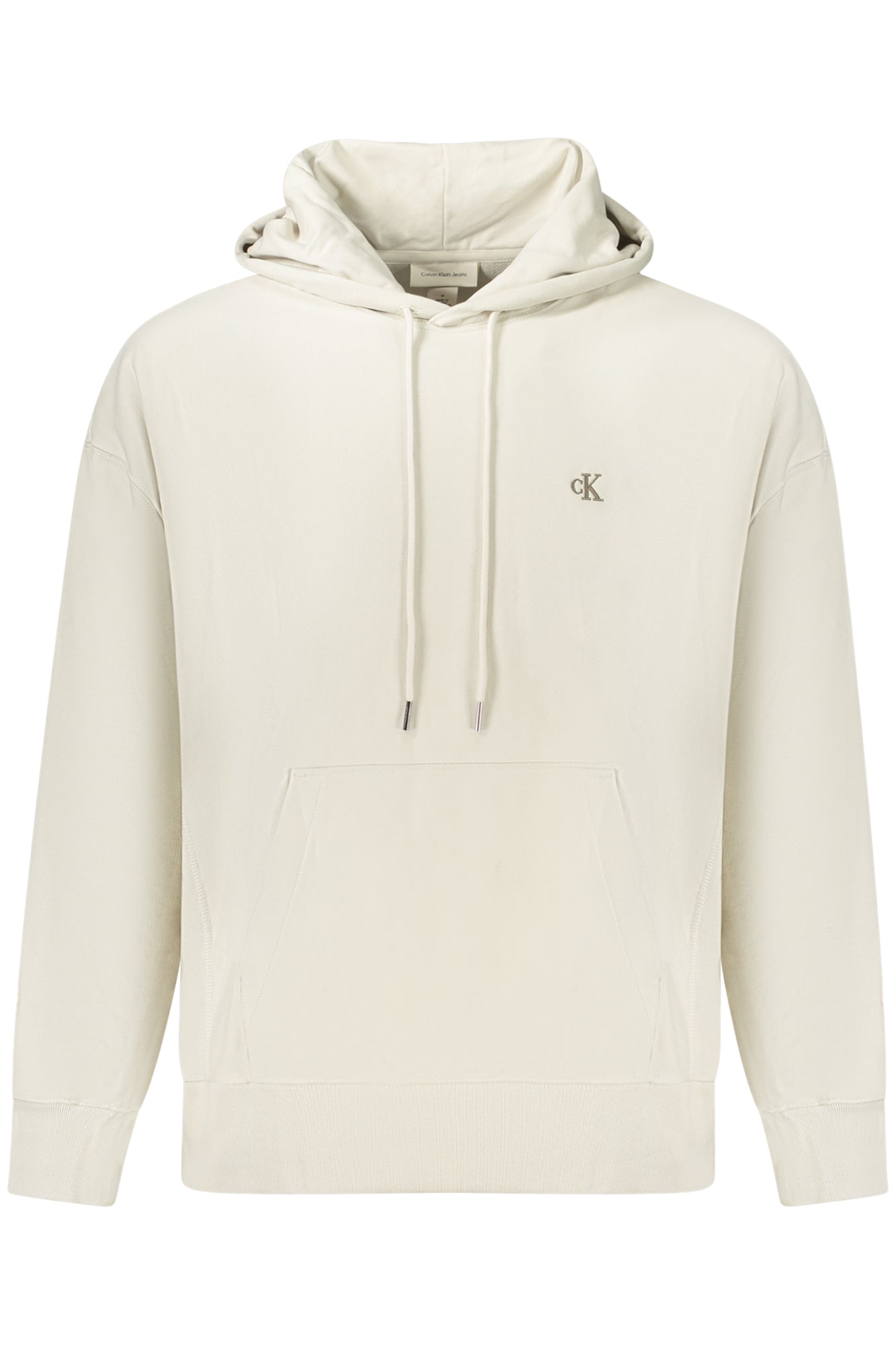 CALVIN KLEIN MEN'S ZIP-UP SWEATSHIRT, BEIGE