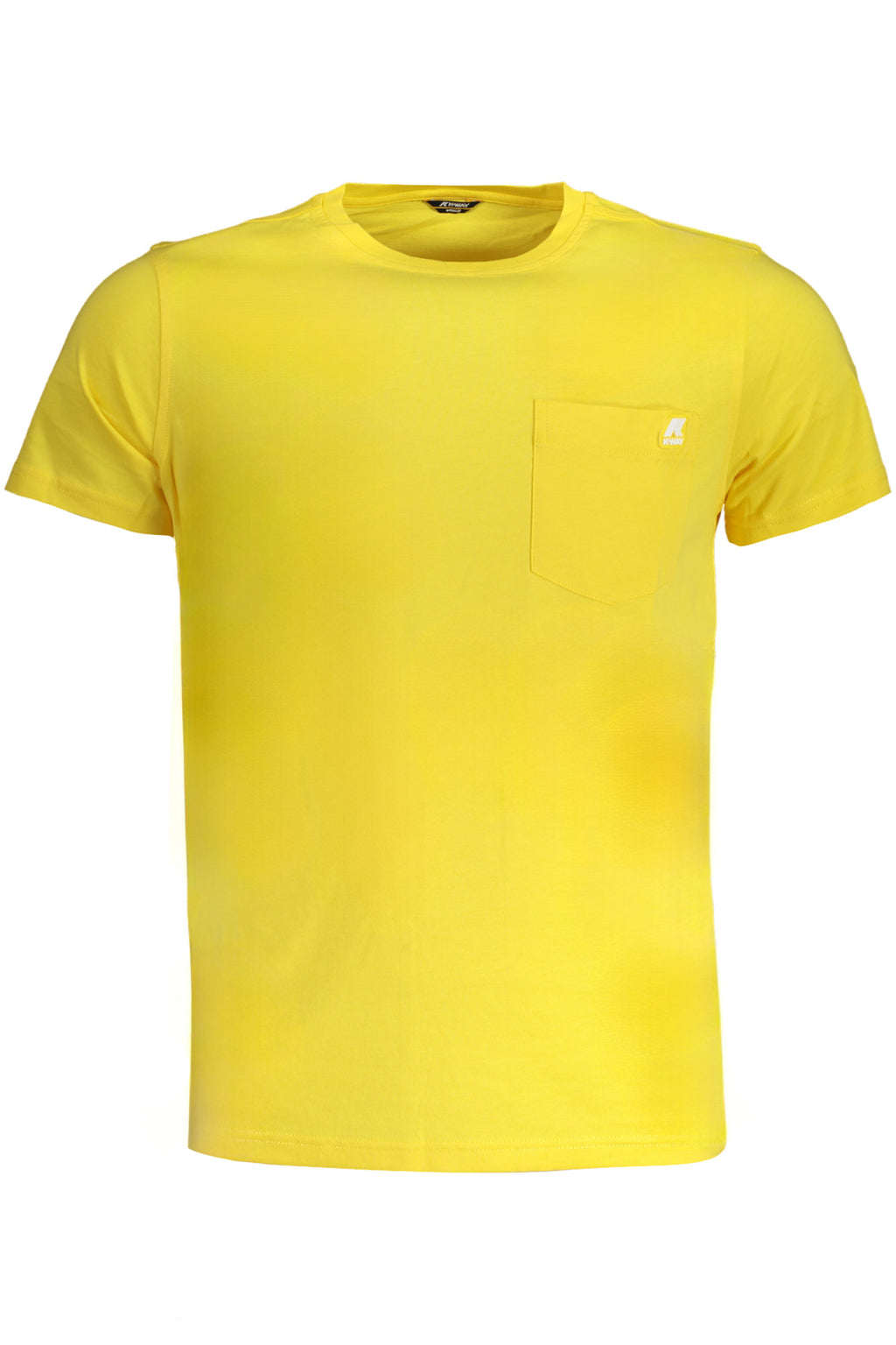 K-WAY YELLOW MEN'S SHORT SLEEVE T-SHIRT