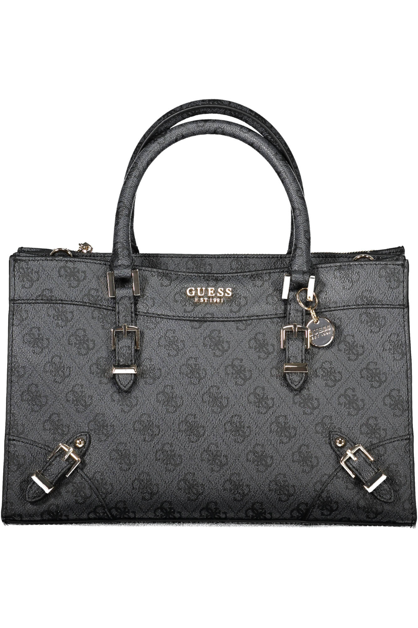 GUESS JEANS BLACK WOMEN'S BAG
