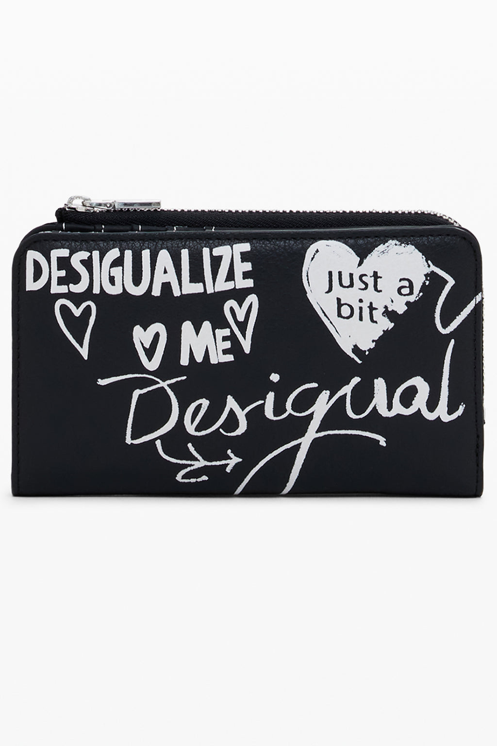 DESIGUAL WOMEN'S BLACK WALLET