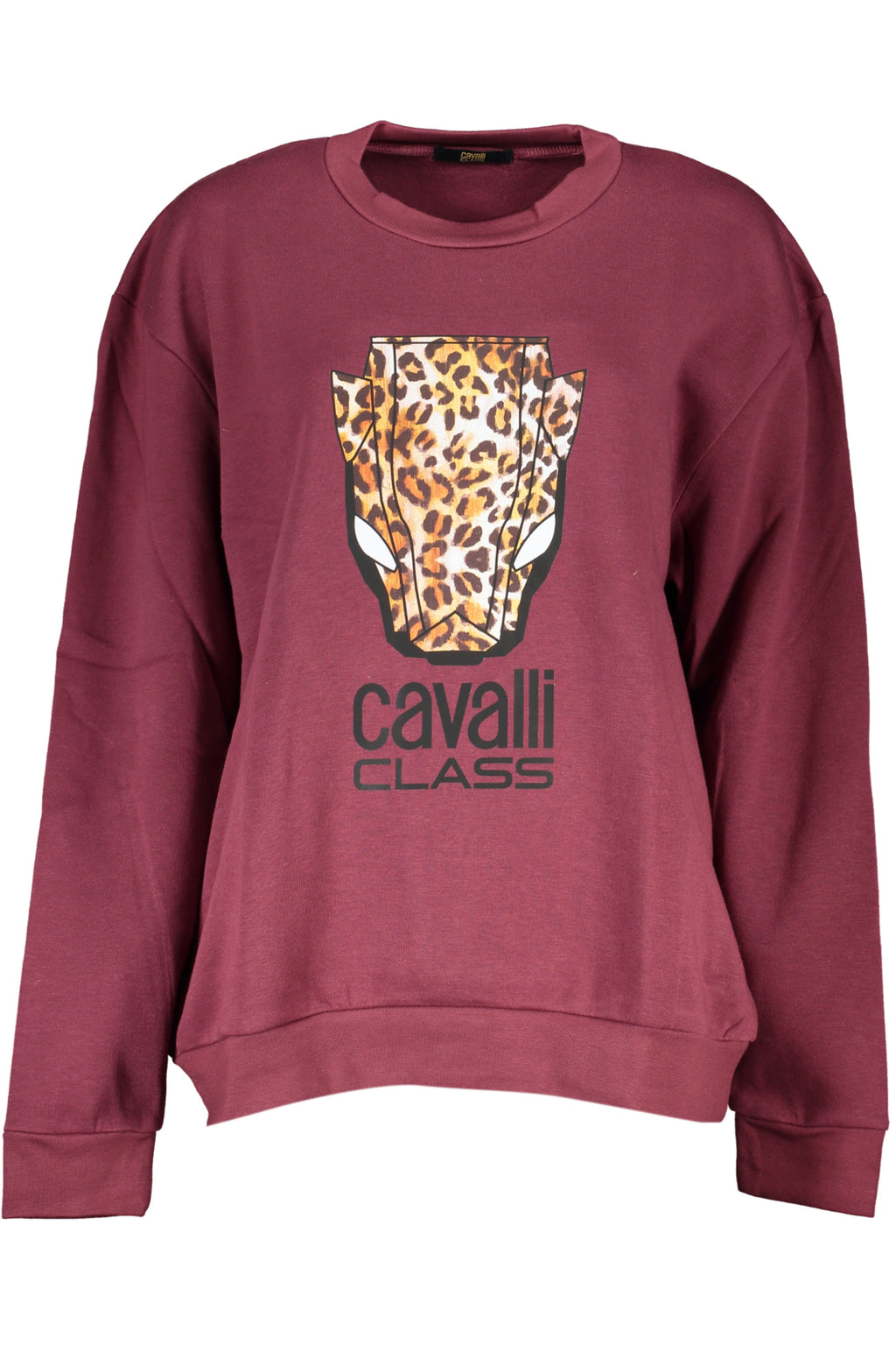 CAVALLI CLASS WOMEN'S SWEATSHIRT WITHOUT ZIP PURPLE