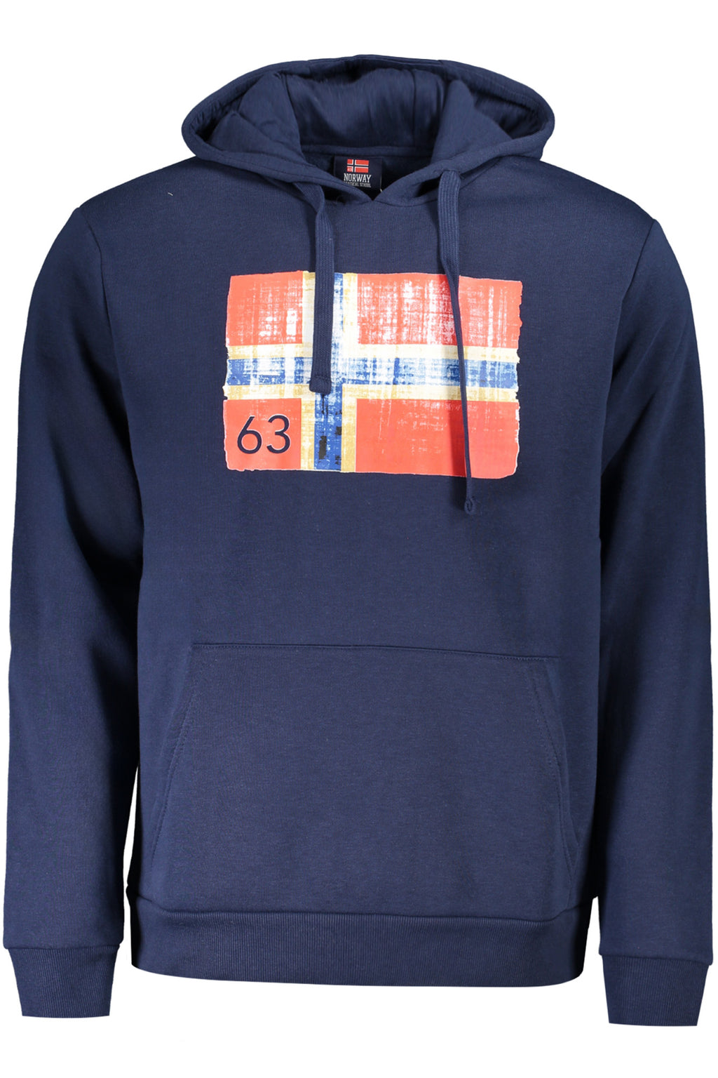 NORWAY 1963 MEN'S BLUE ZIP-UP SWEATSHIRT