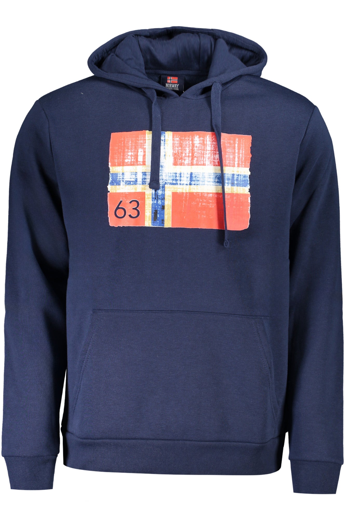 NORWAY 1963 MEN'S BLUE ZIP-UP SWEATSHIRT