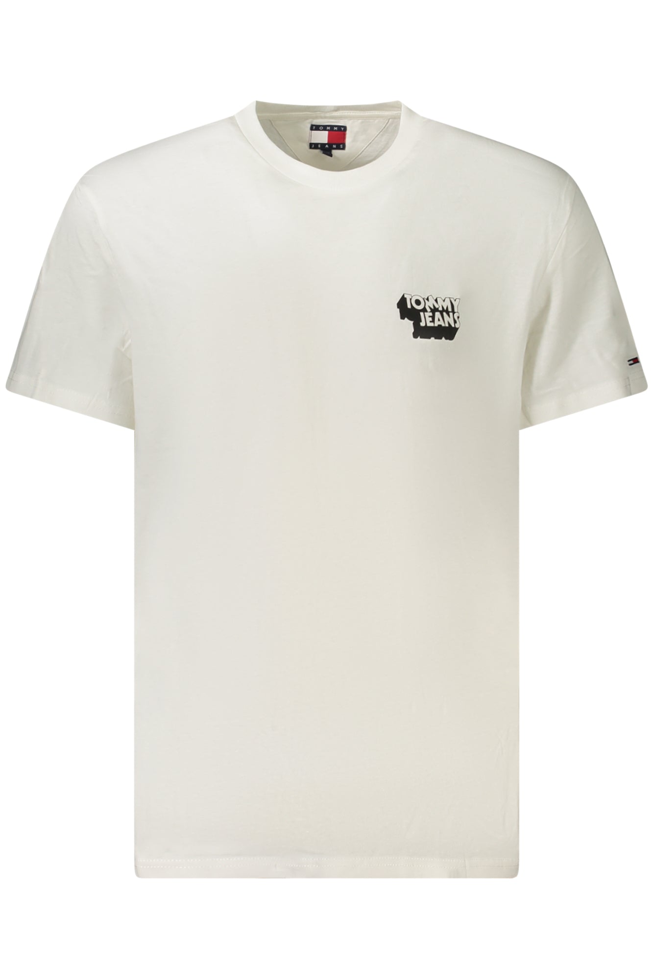 TOMMY HILFIGER MEN'S SHORT-SLEEVE T-SHIRT WHITE