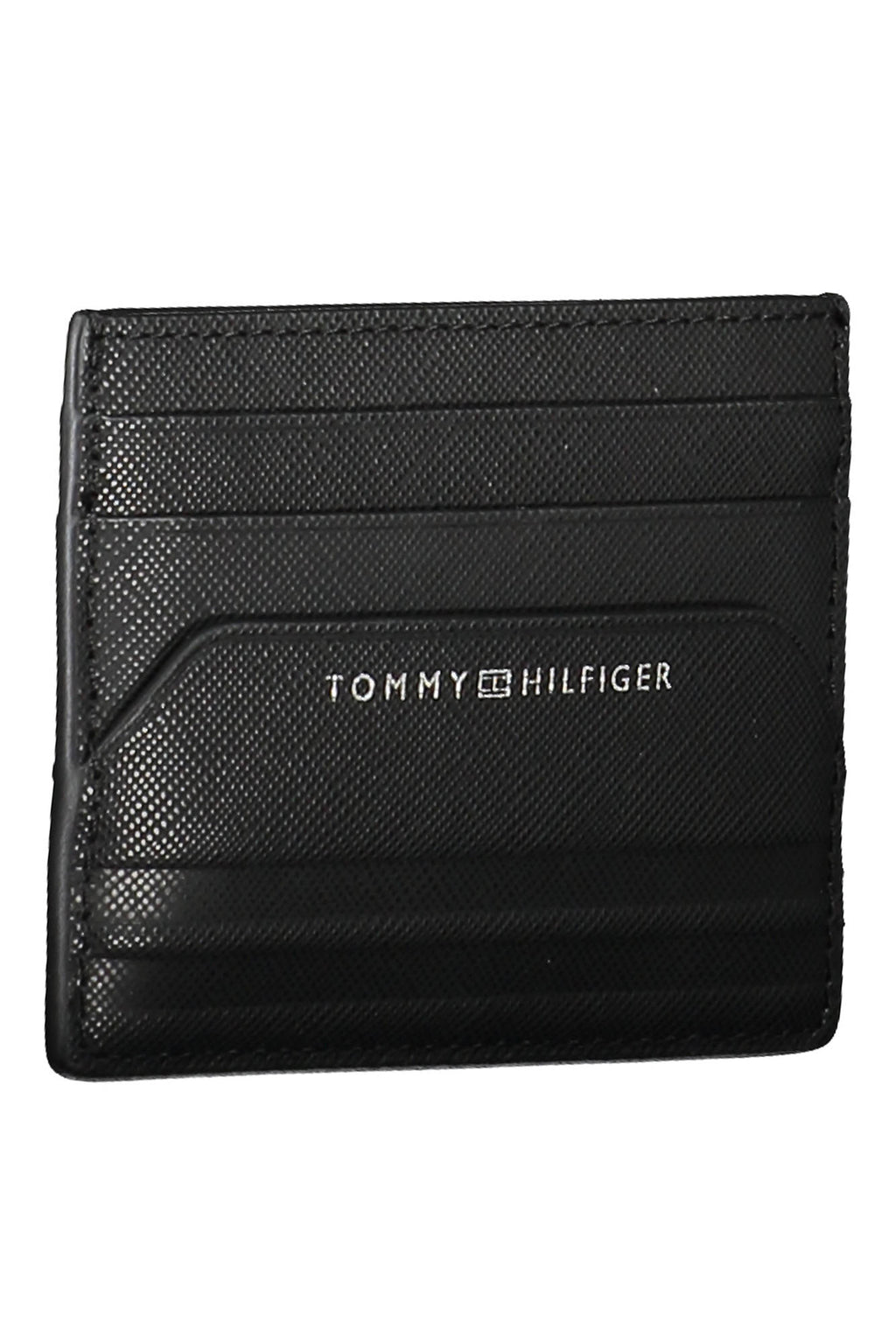 TOMMY HILFIGER BLACK MAN WALLET