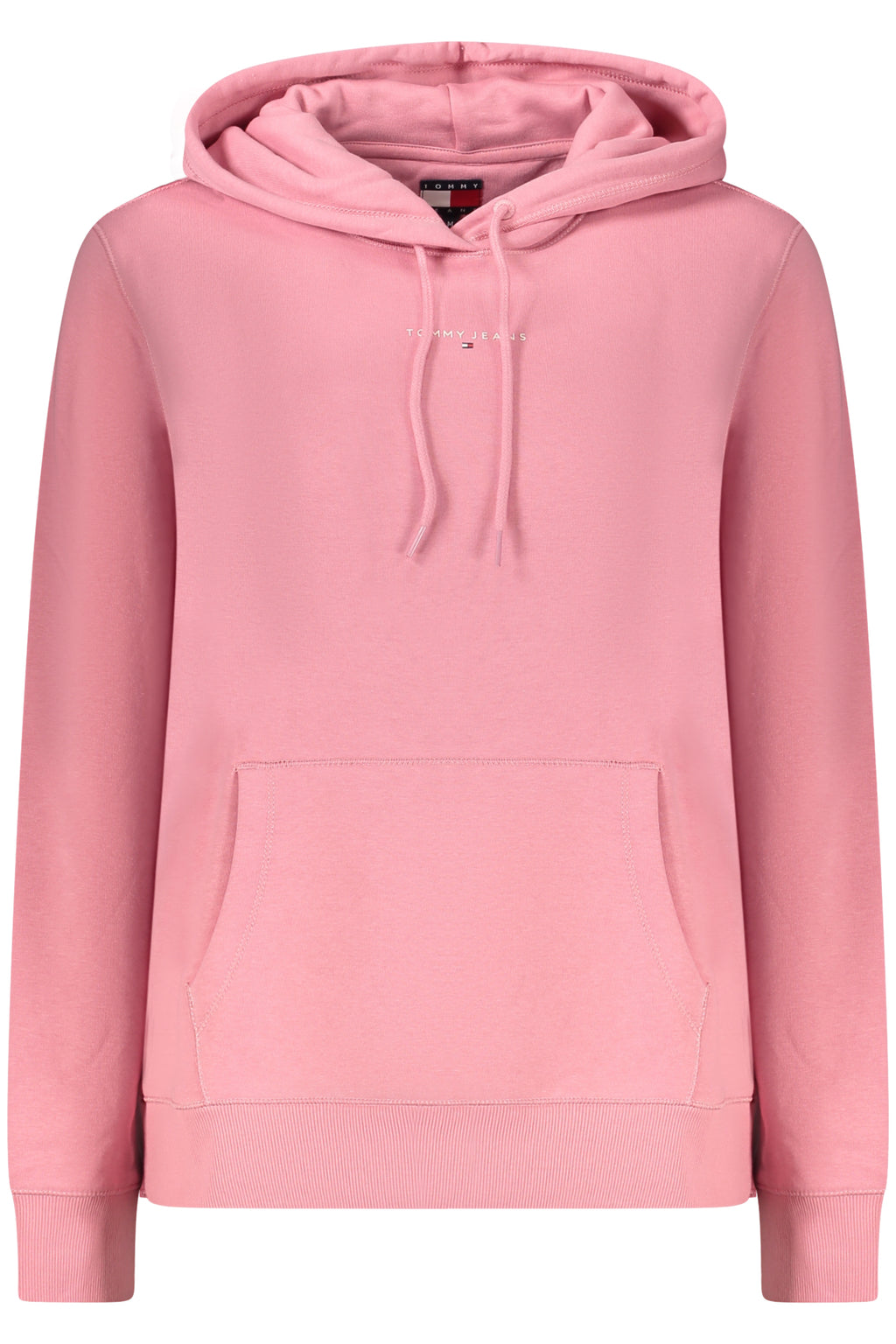TOMMY HILFIGER WOMEN'S PINK ZIP-UP SWEATSHIRT