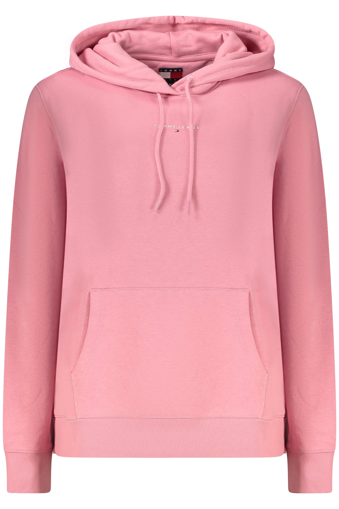TOMMY HILFIGER WOMEN'S PINK ZIP-UP SWEATSHIRT