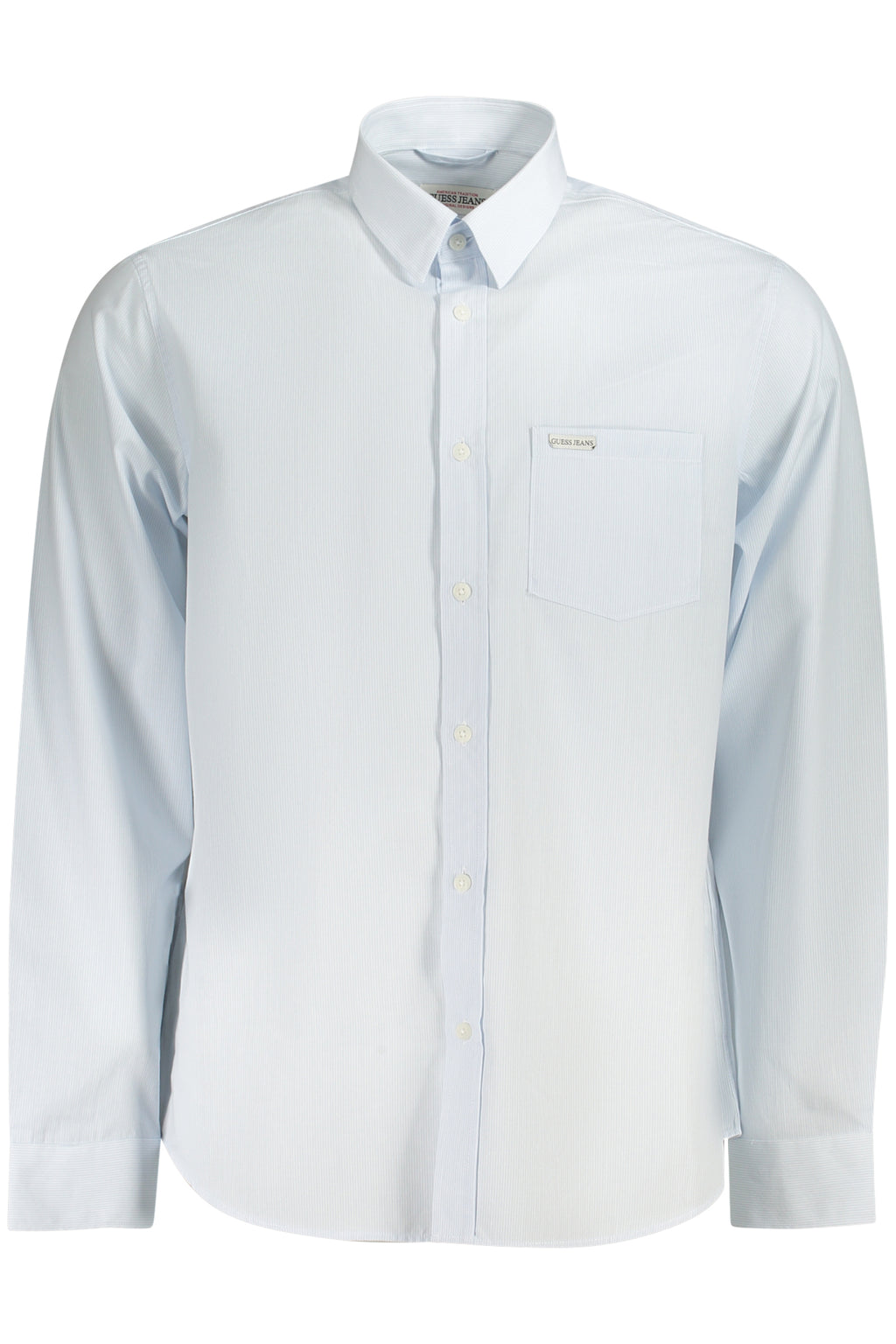 GUESS JEANS LONG SLEEVE SHIRT MEN BLUE