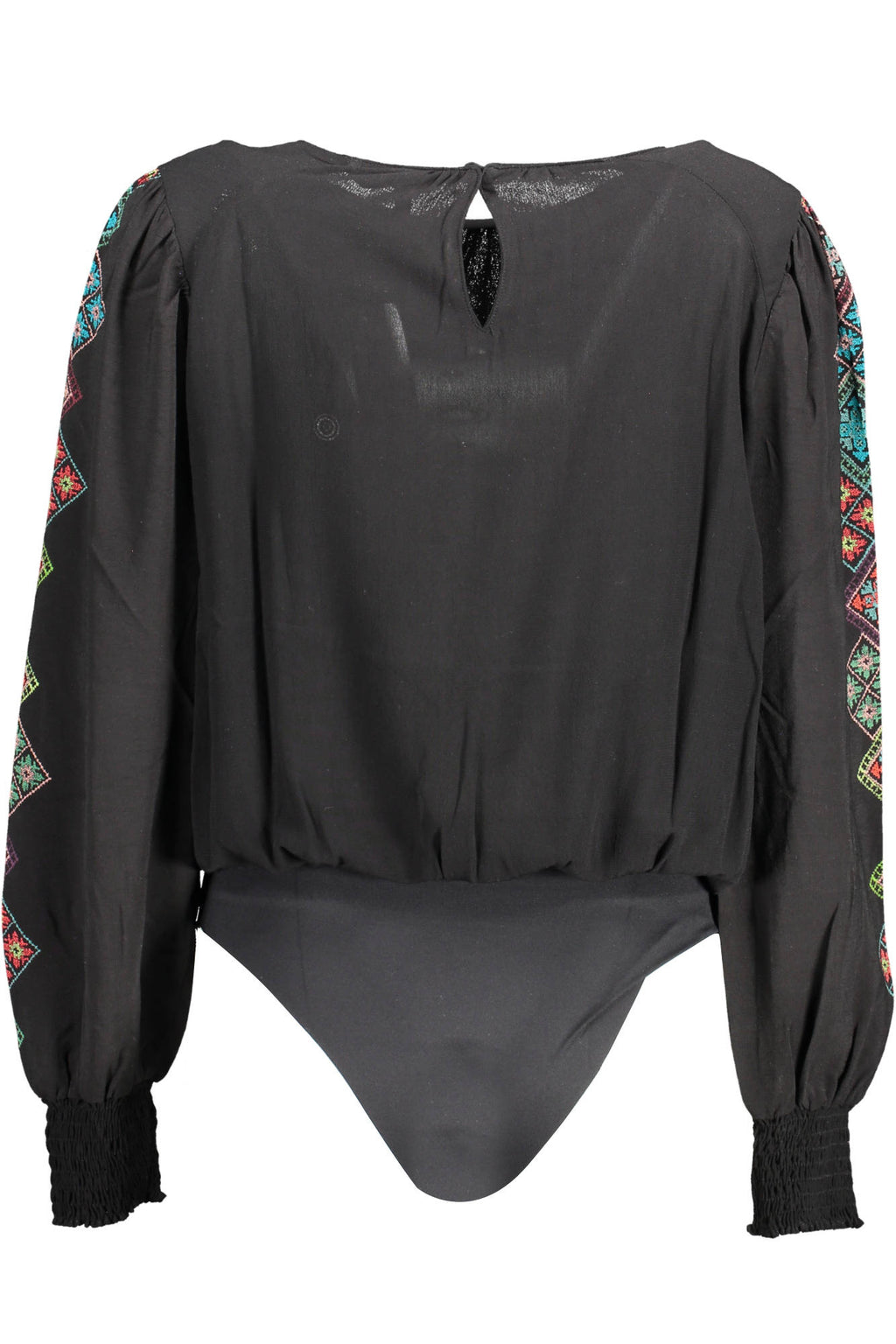 DESIGUAL BODY LONG SLEEVES WOMAN BLACK