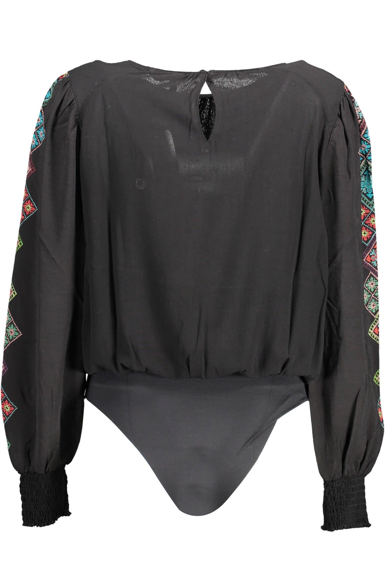 DESIGUAL BODY LONG SLEEVES WOMAN BLACK