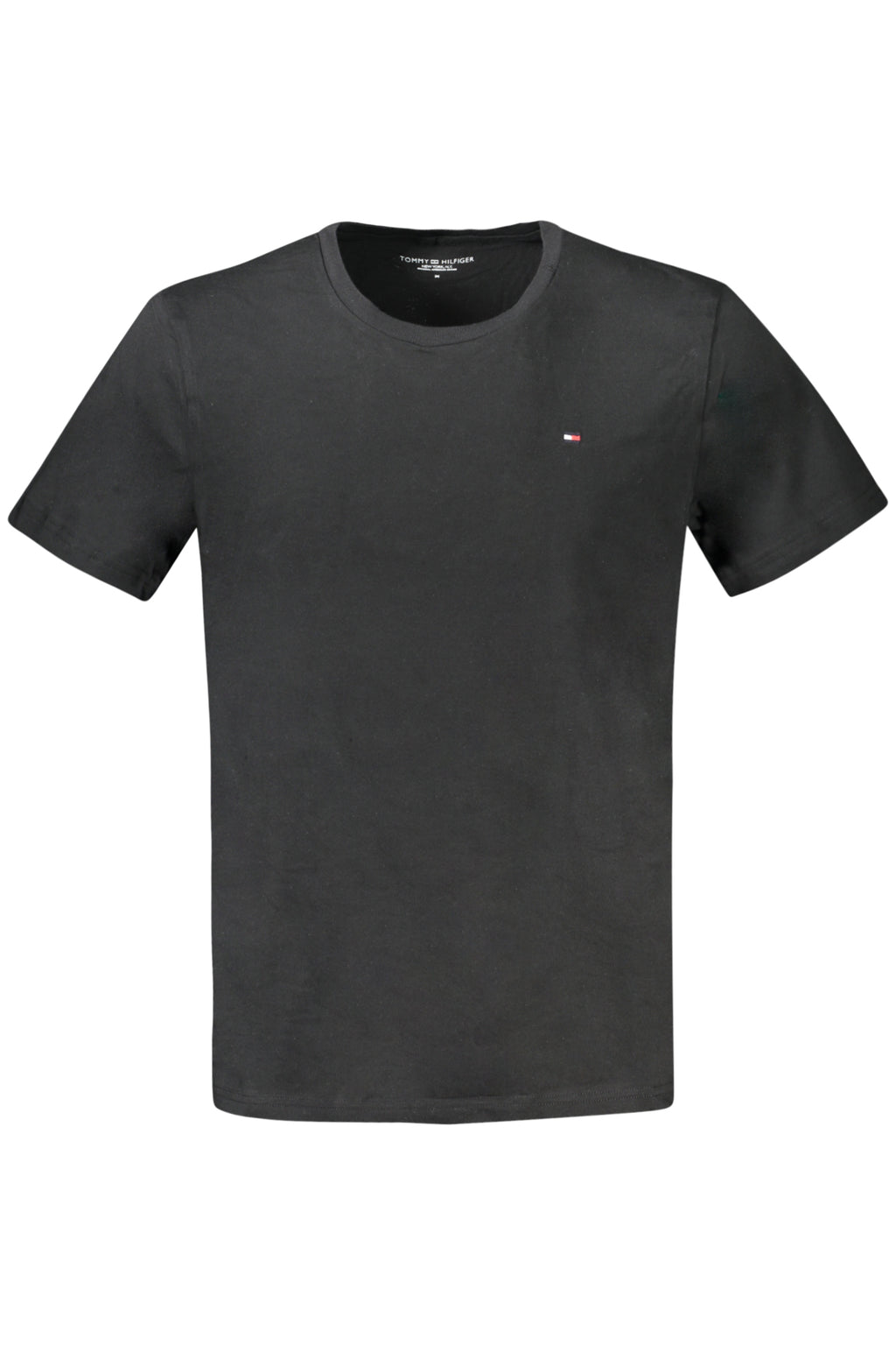 TOMMY HILFIGER SHORT SLEEVE T-SHIRT MEN BLACK
