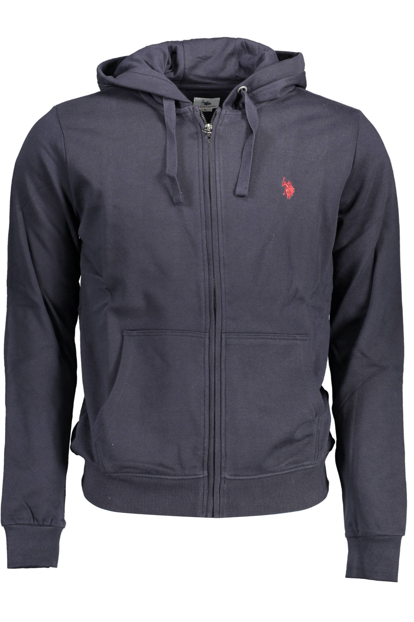 US POLO SWEATSHIRT WITH ZIP BLUE MAN