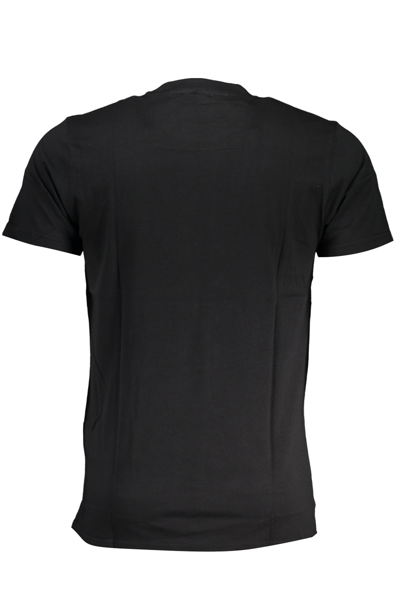 CAVALLI CLASS MEN'S SHORT SLEEVE T-SHIRT BLACK
