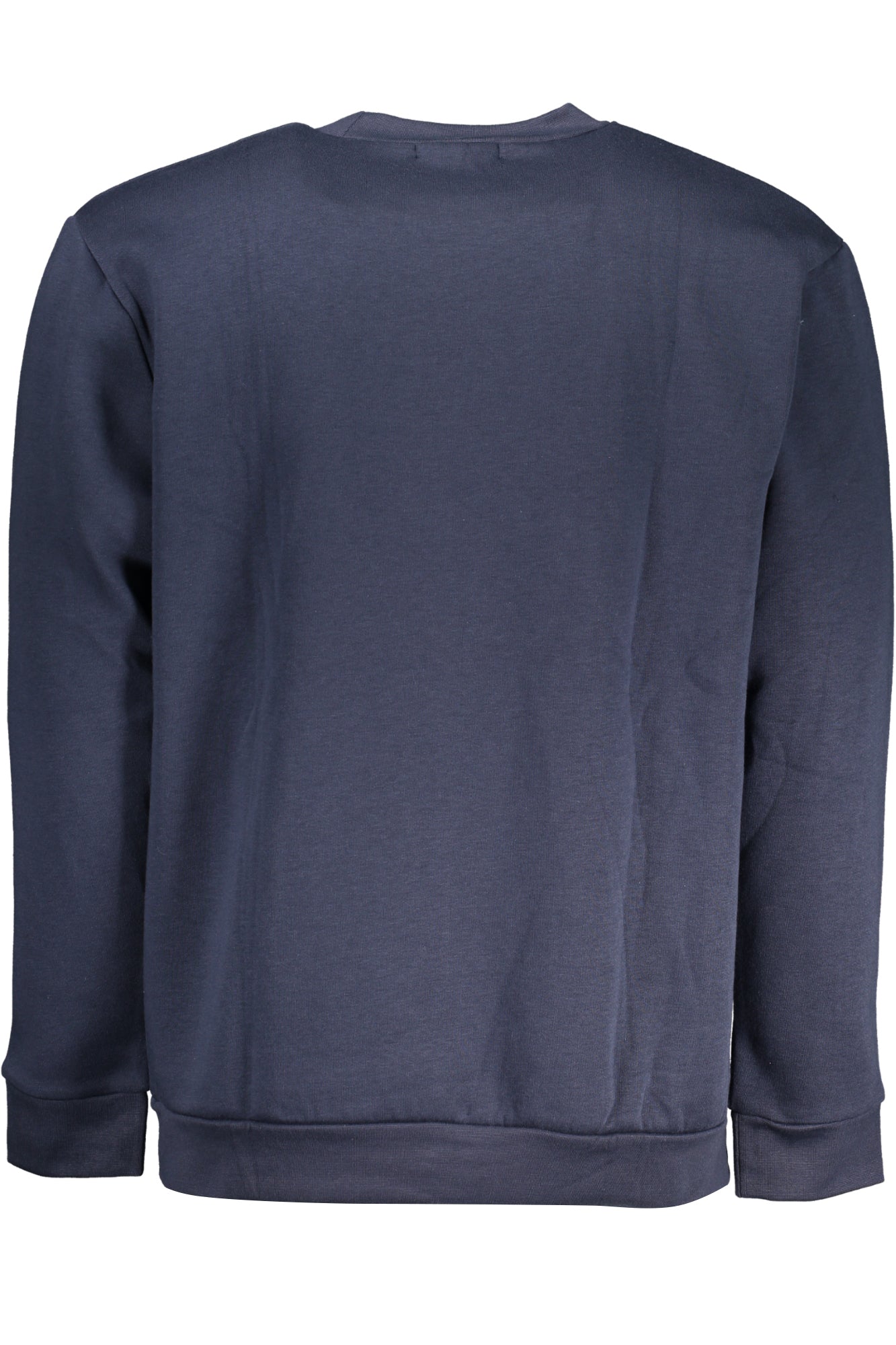 CAVALLI CLASS MEN'S BLUE ZIPLESS SWEATSHIRT