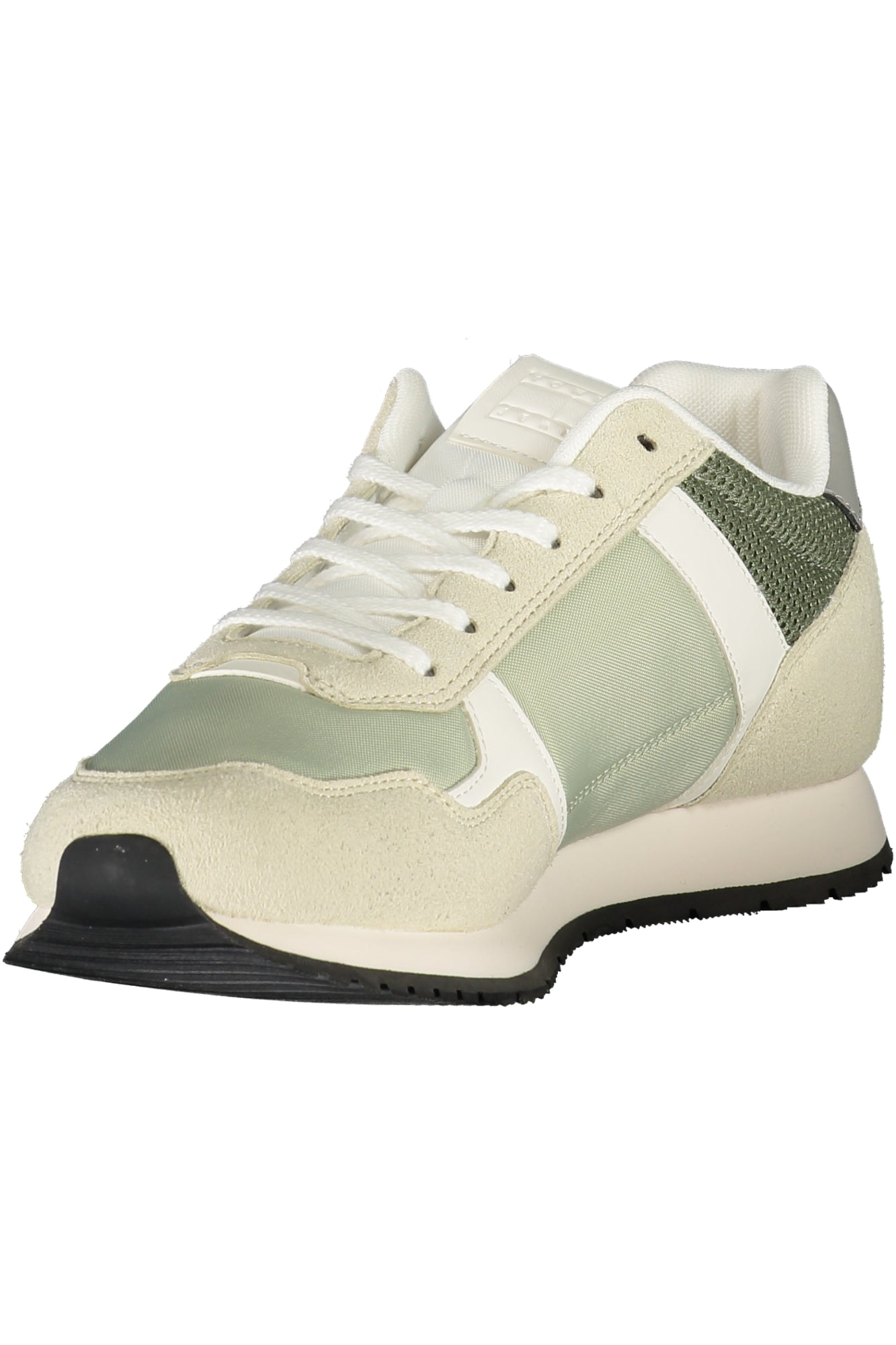 TOMMY HILFIGER MEN'S GREEN SPORTS SHOES