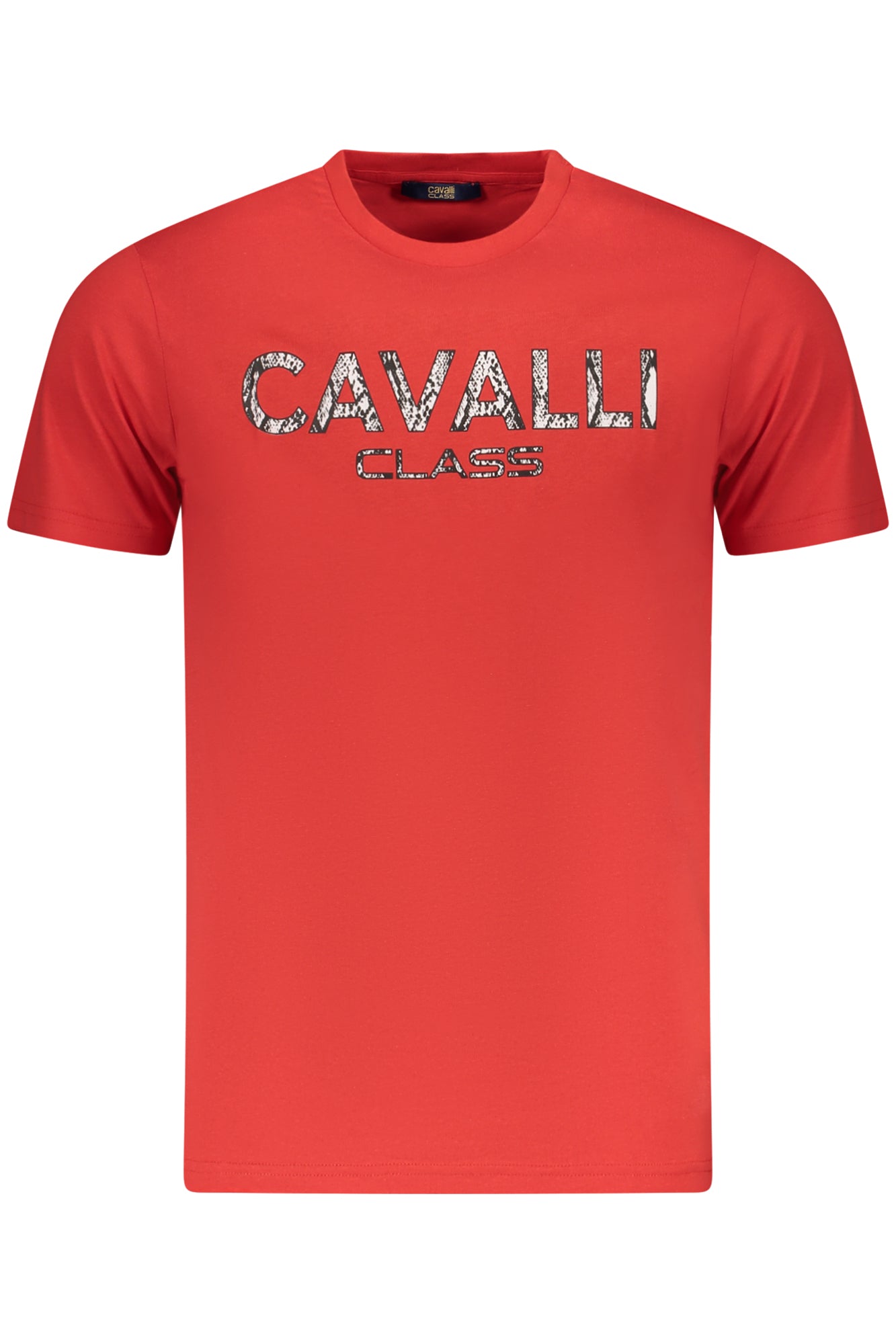 CAVALLI CLASS SHORT SLEEVE T-SHIRT MEN RED