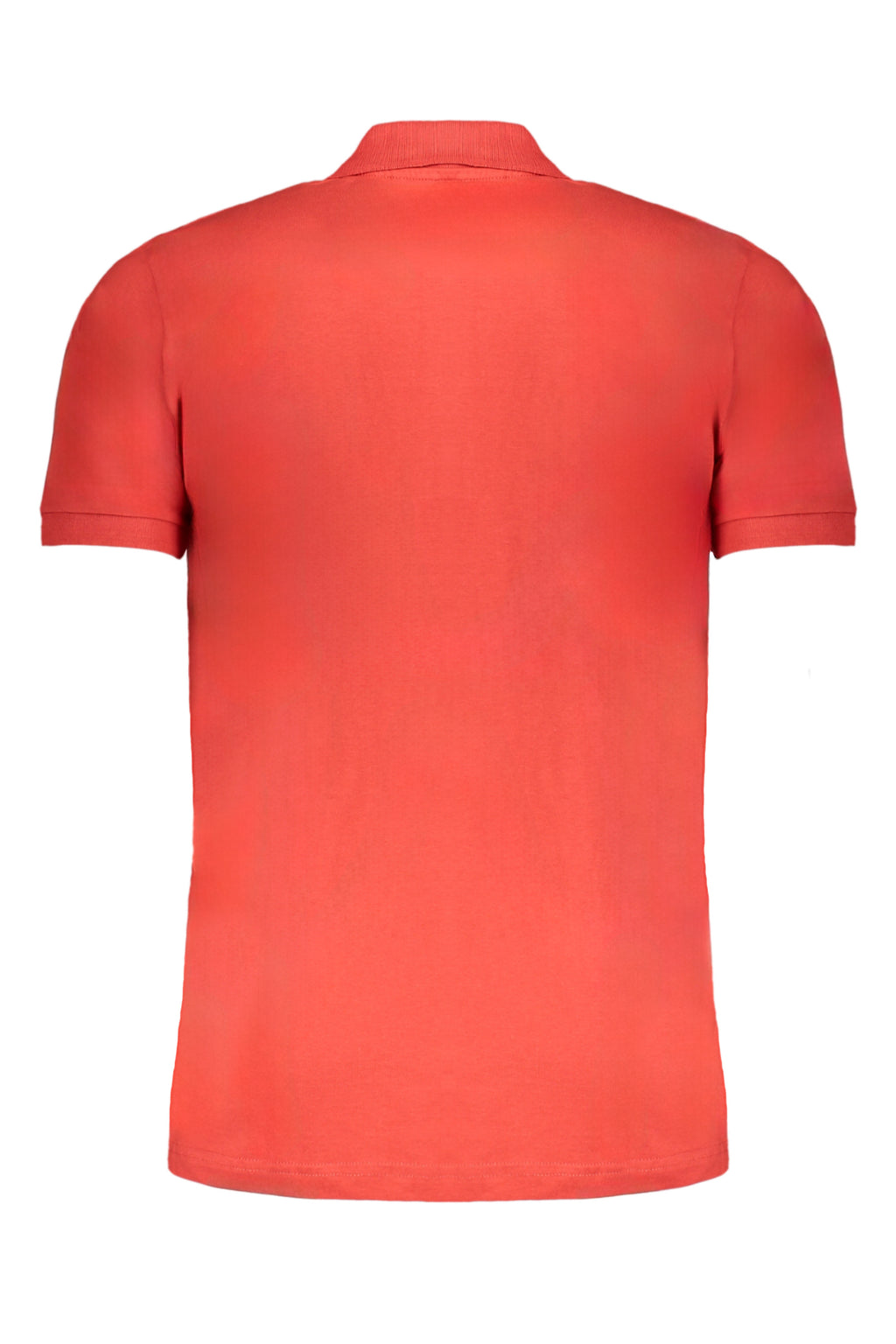 GIAN MARCO VENTURI MEN'S RED SHORT SLEEVED POLO SHIRT