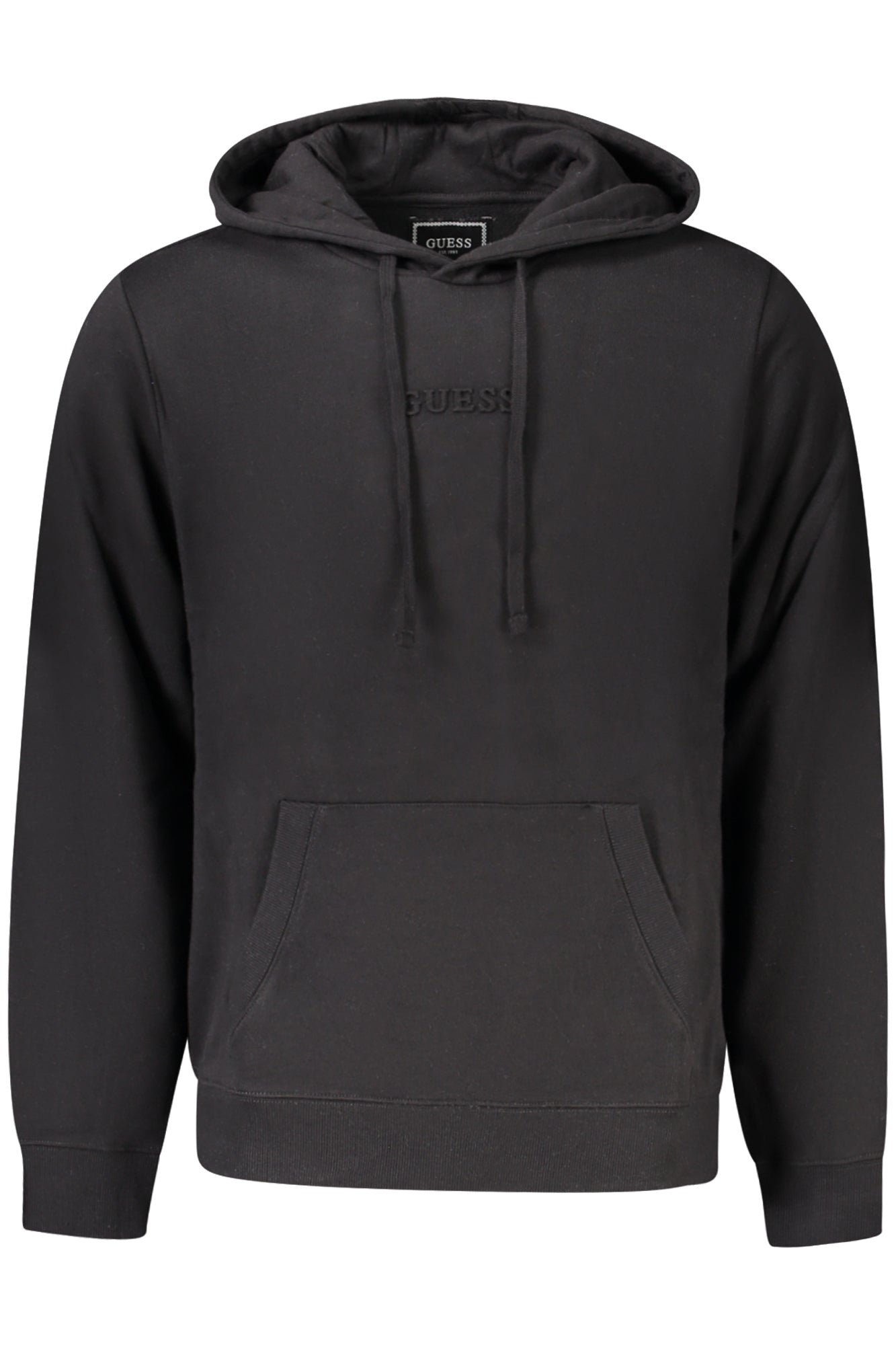 GUESS JEANS SWEATSHIRT WITHOUT ZIP MEN BLACK