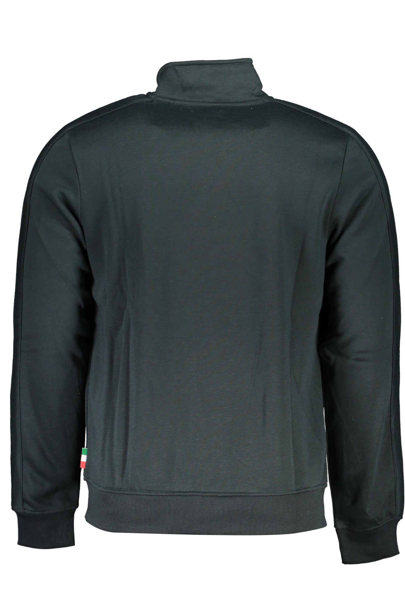GIAN MARCO VENTURI MEN'S GREEN ZIP SWEATSHIRT