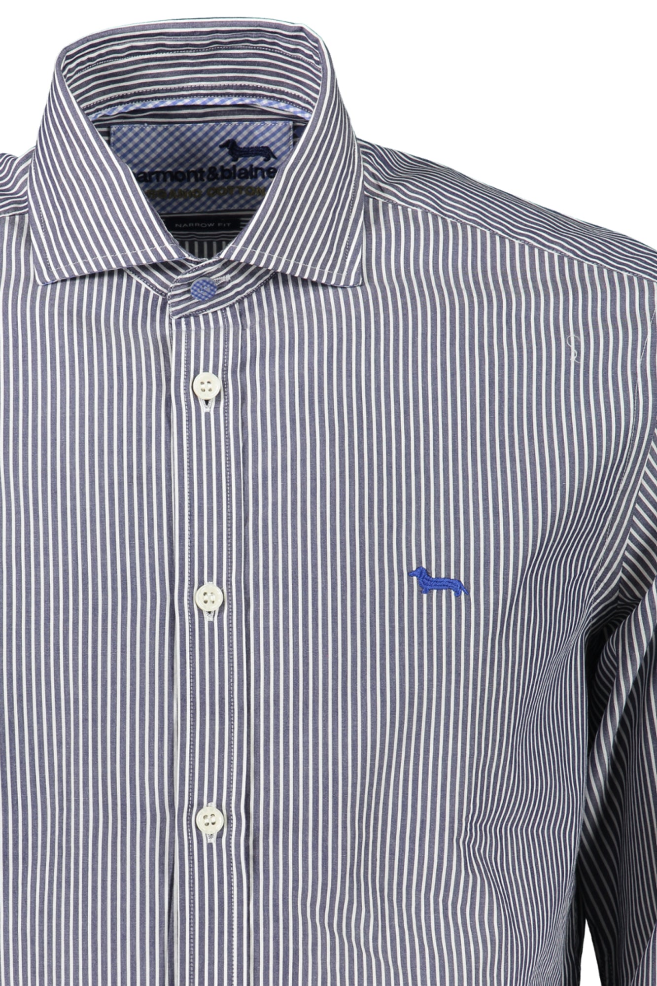 HARMONT & BLAINE MEN'S LONG SLEEVE SHIRT BLUE