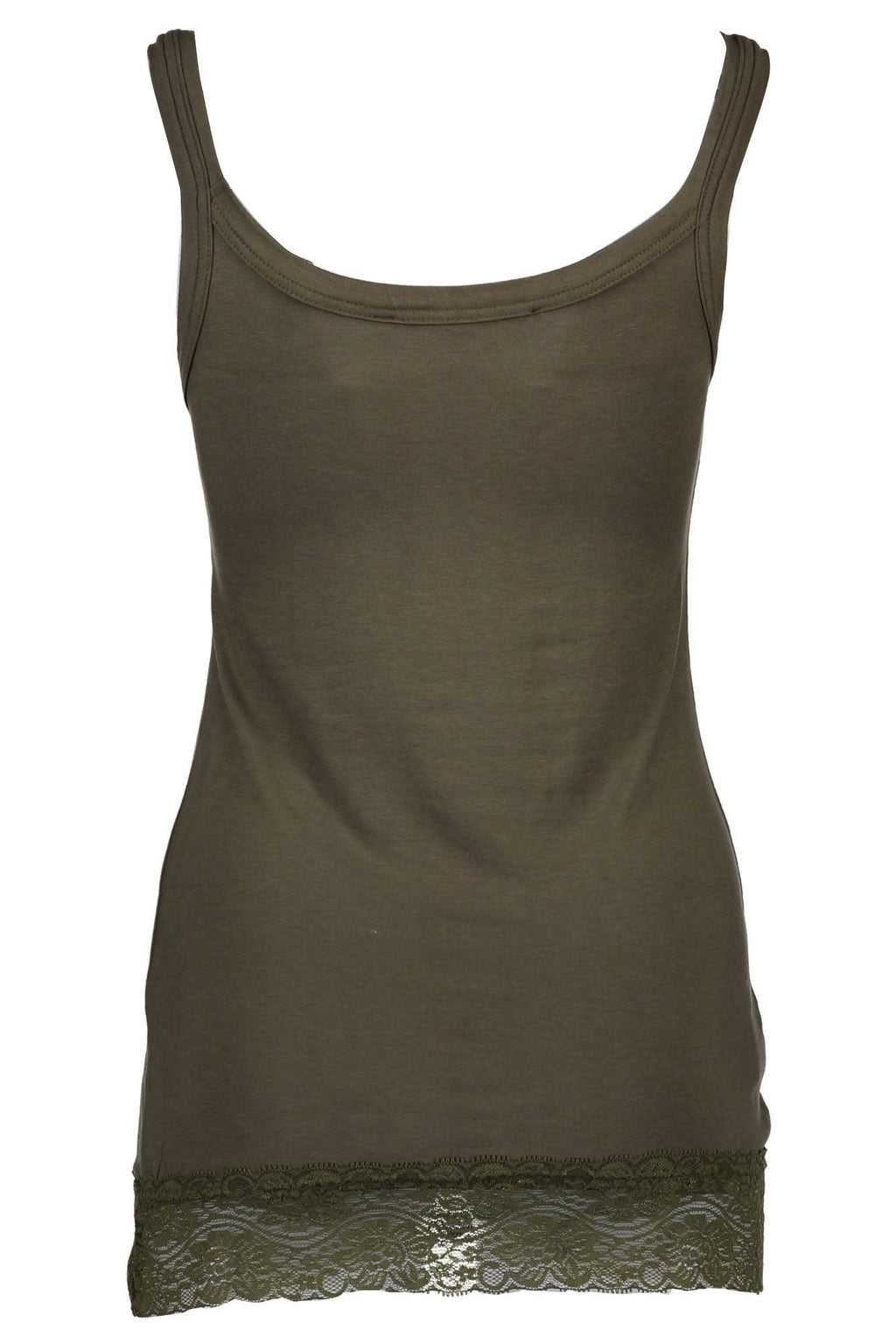 SILVIAN HEACH GREEN WOMAN TANK